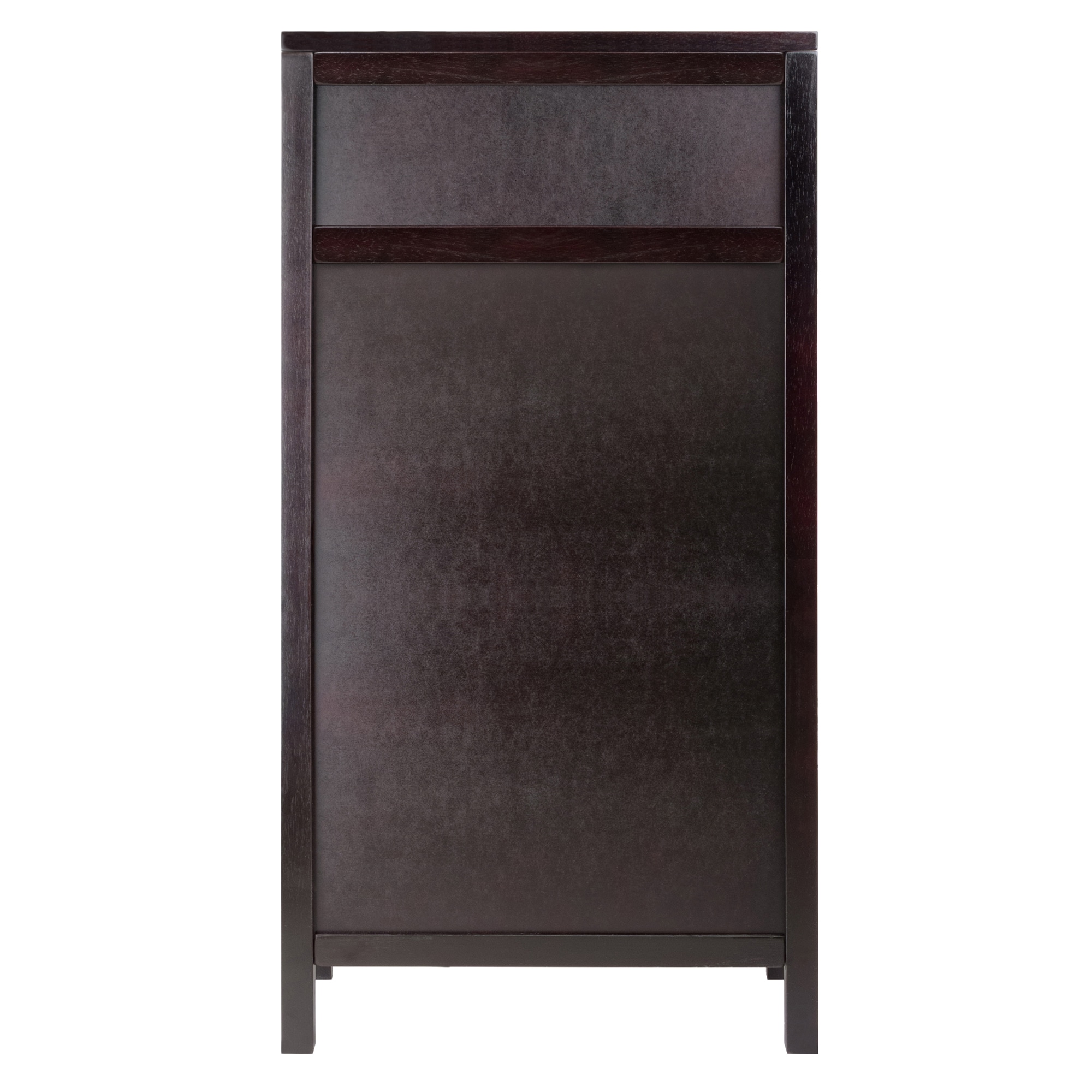 Espresso 24-Bottle Wine Cabinet with Drawer
