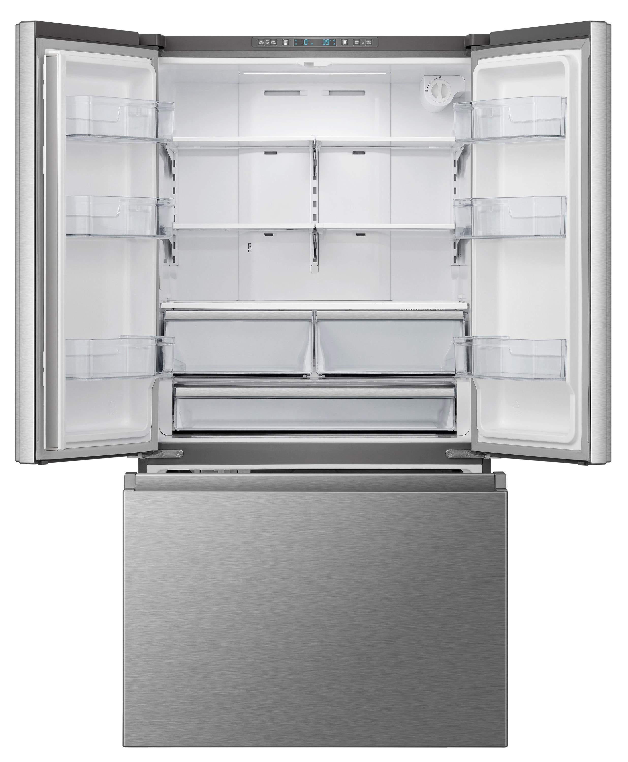 GE 21.2 cu.ft. Top Freezer Refrigerator Stainless Steel - Express Kitchens