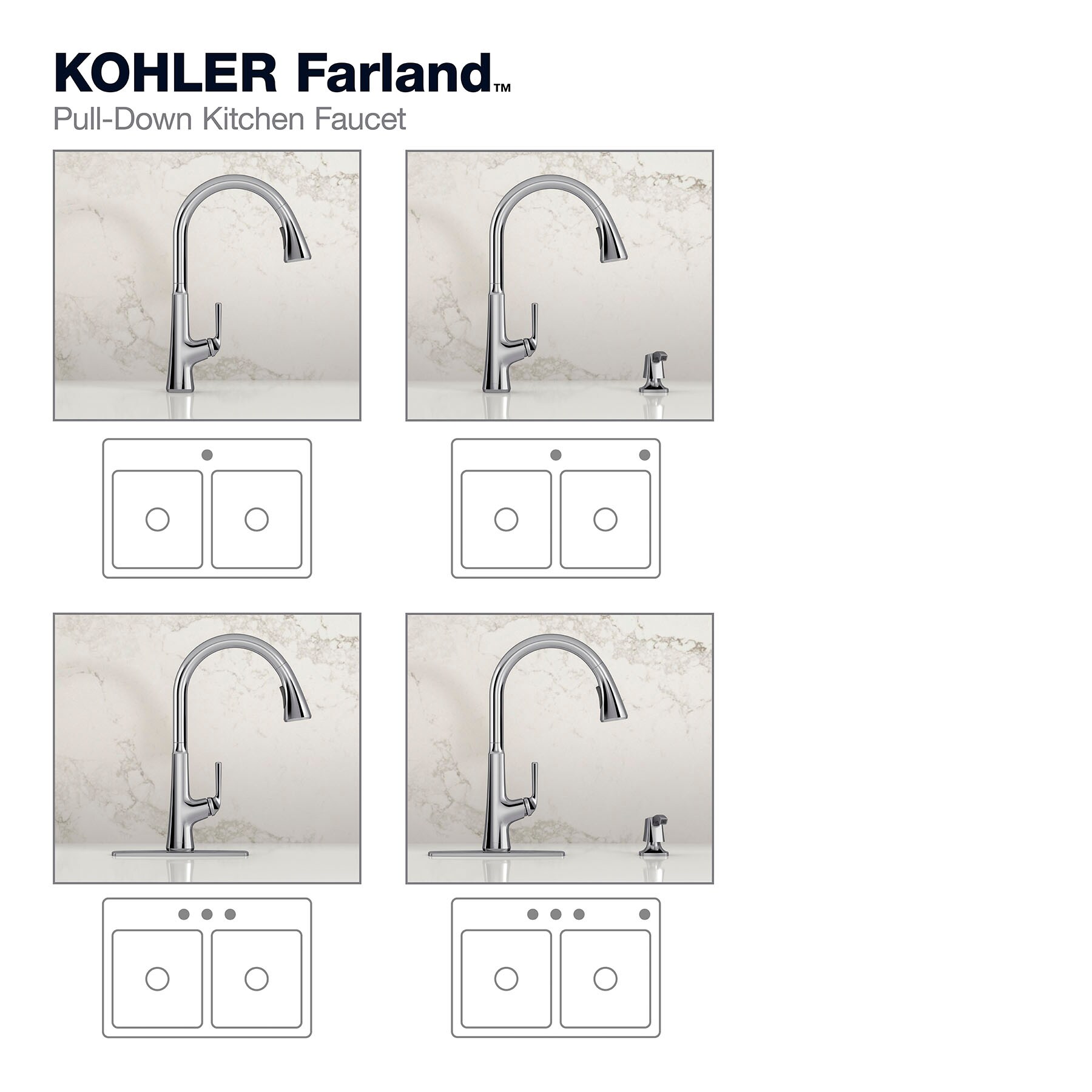 KOHLER R26756-SD-CP Kitchen-Faucets - View #8