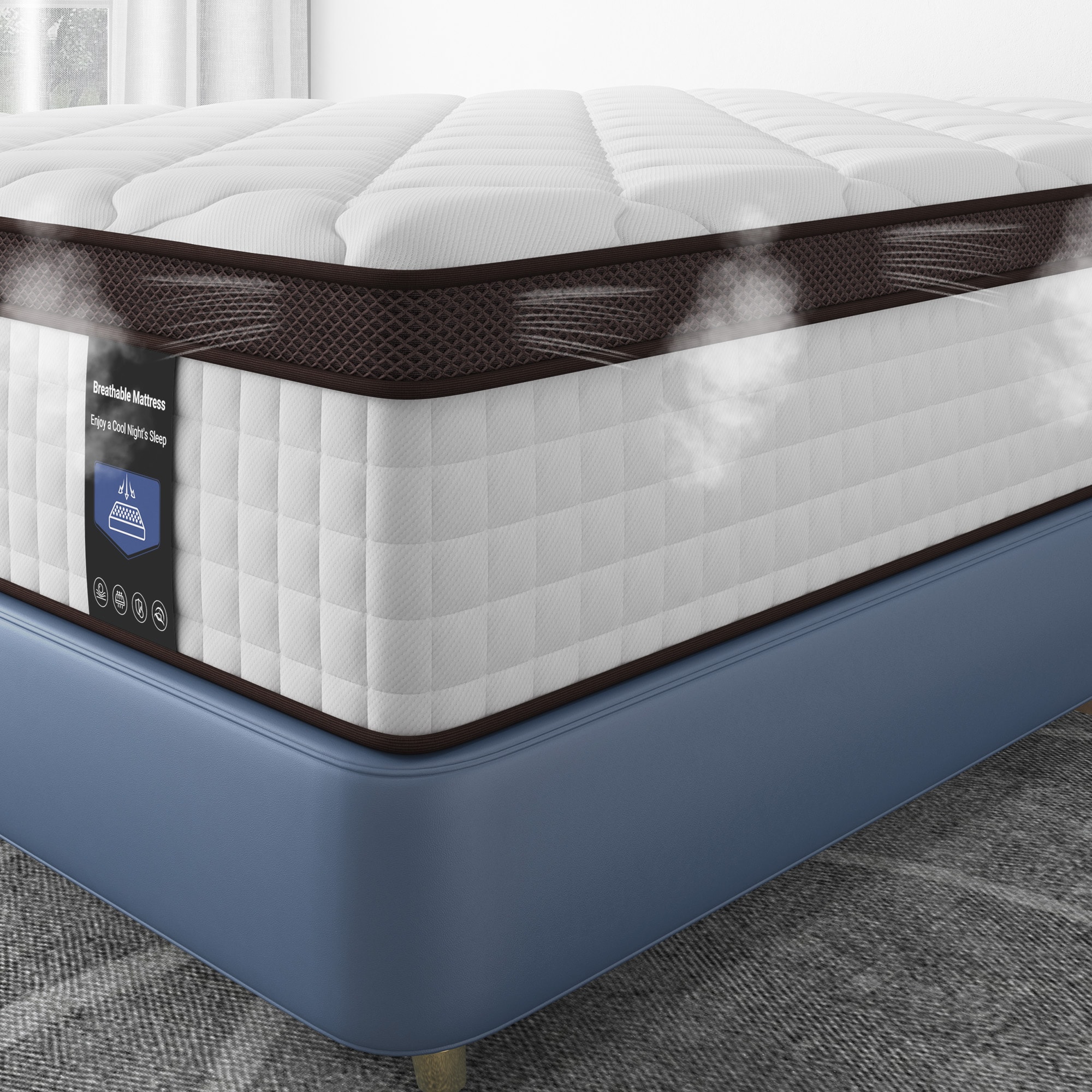 Kescas 14KING-KTA Mattresses-Boxsprings - View #9