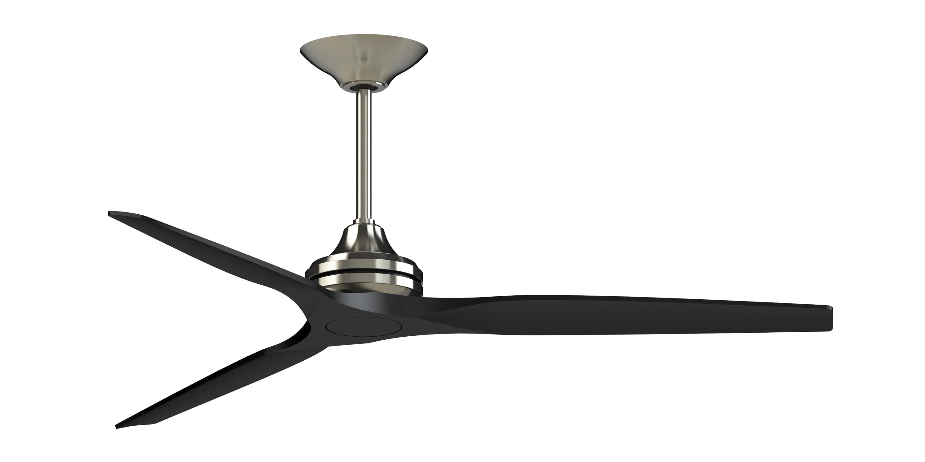 Modern Forms Windflower 60-in Graphite with Graphite Weathered Gray Blades Integrated LED Indoor/Outdoor Smart Ceiling Fan with Light (12-Blade) FR-W1815-60L-GH/WG Sansujyuku sansujyuku.com