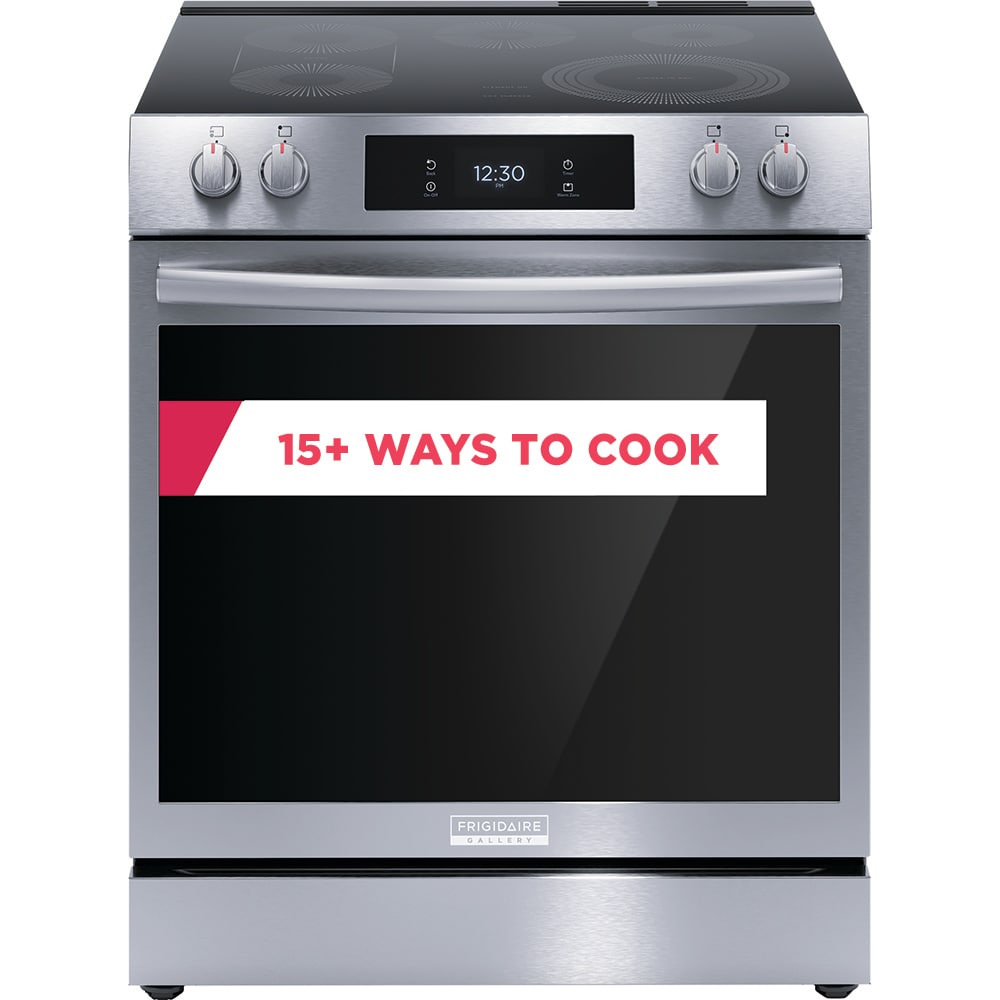 Frigidaire FGEH3047VF Gallery Series 30 Inch Stainless Steel Slide-in  Electric Range