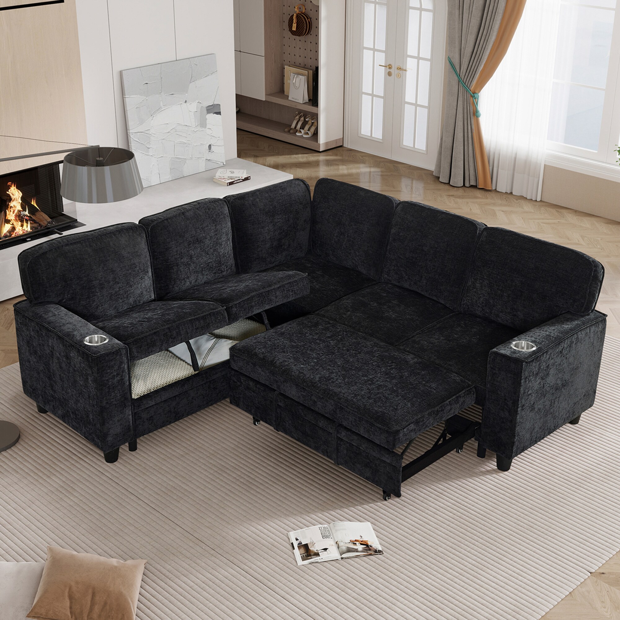 SINOFURN SYA370159WT Sofas-Loveseats - View #3