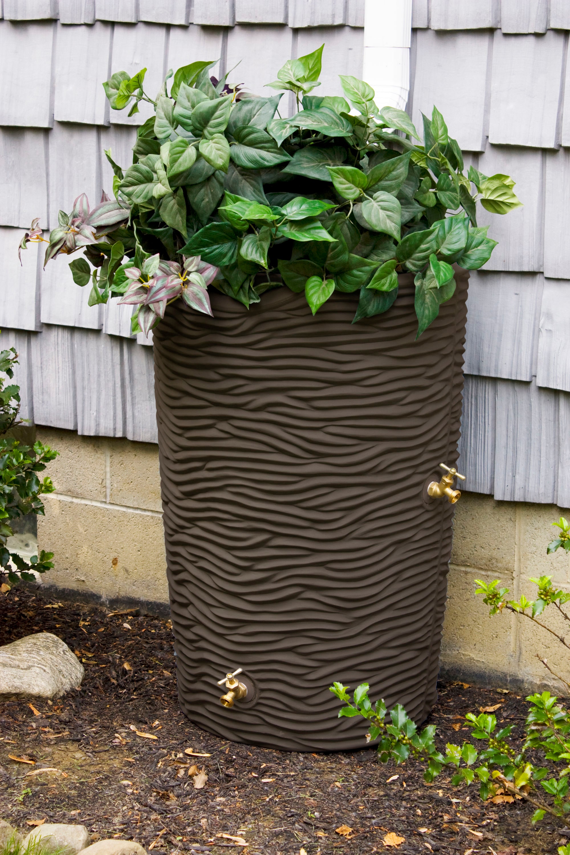 Good Ideas IMP-L50-OAK Rain-Barrels - View #4