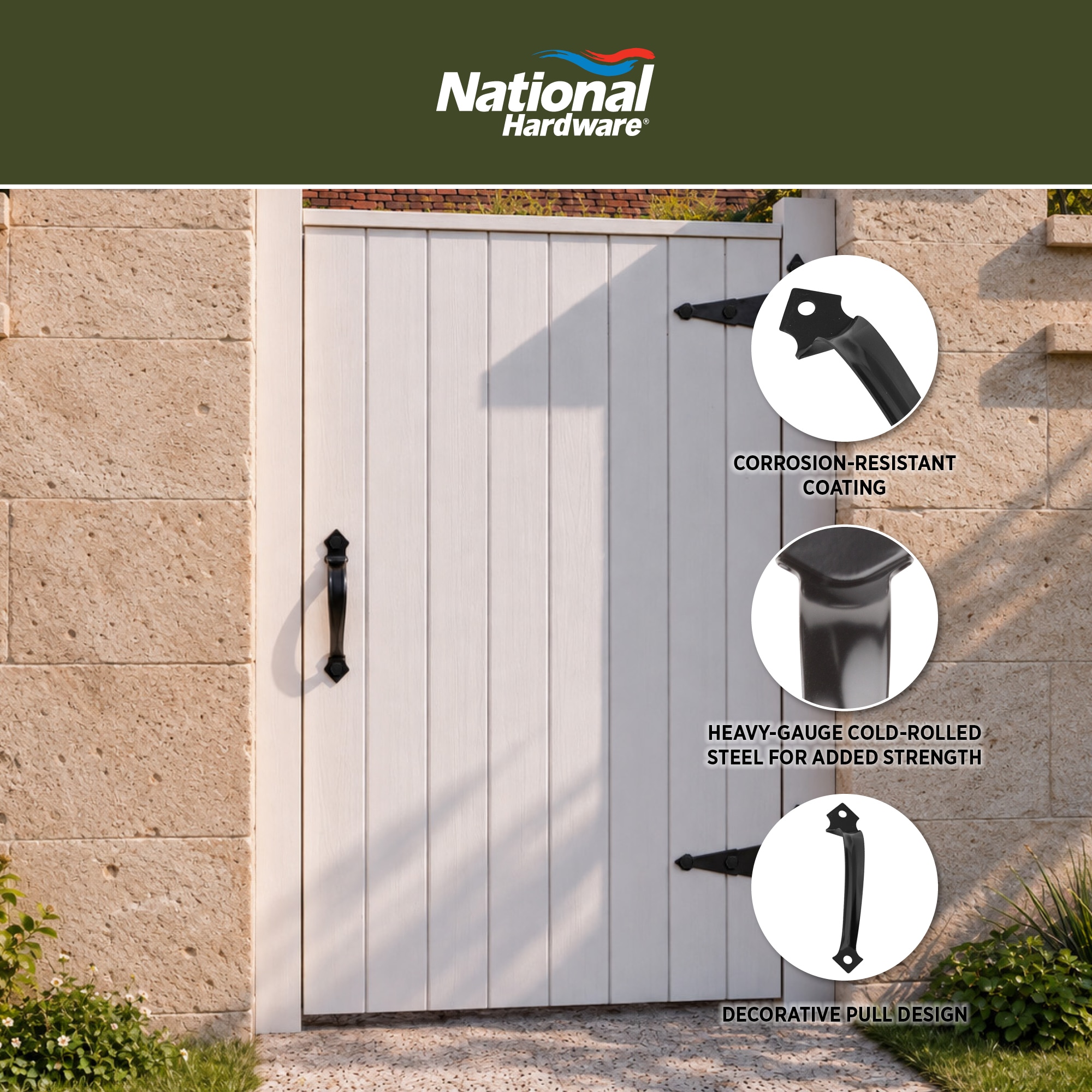 National Hardware N100-032 Gate-Hardware - View #4