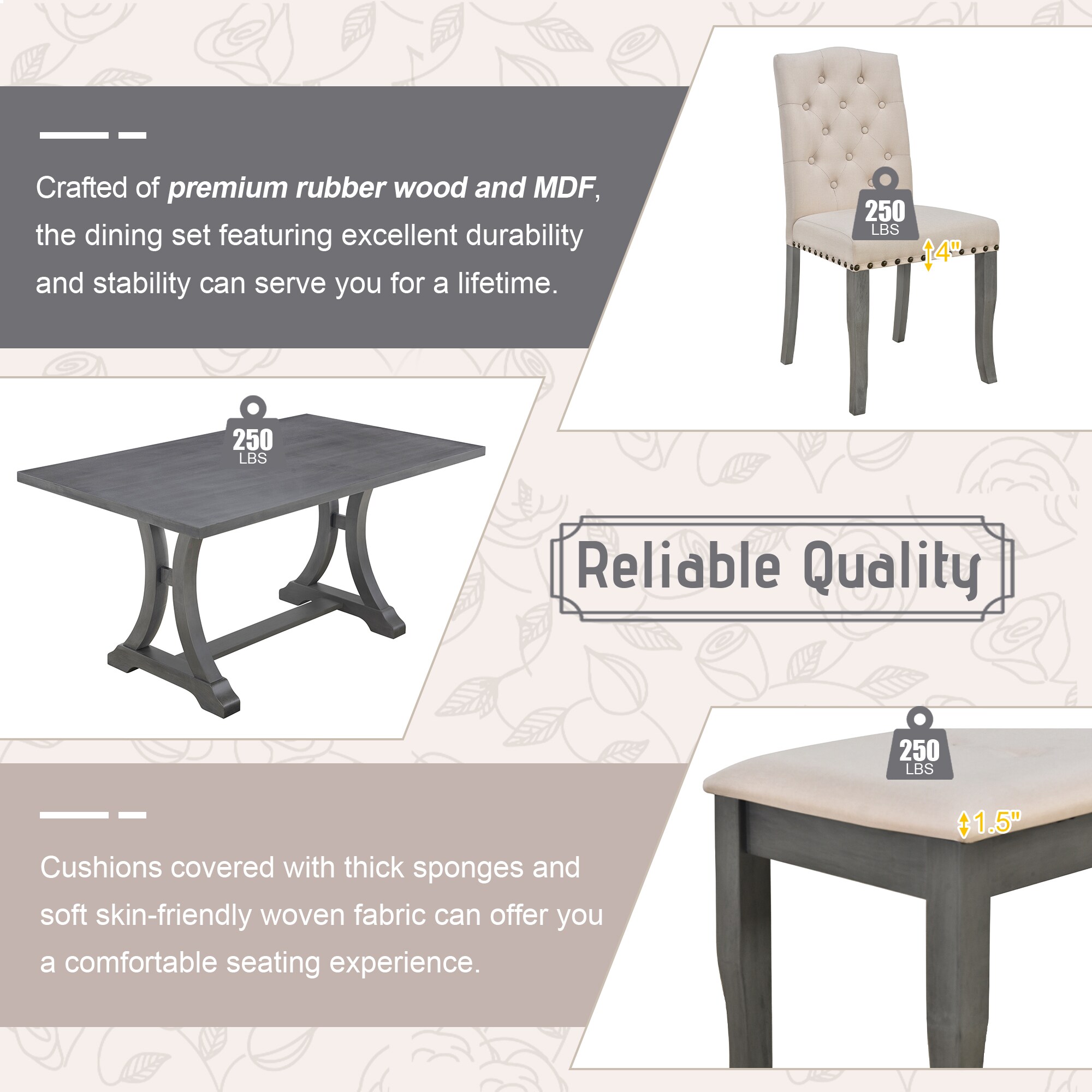 JANSNO DKSELL011 Dining-Sets - View #6