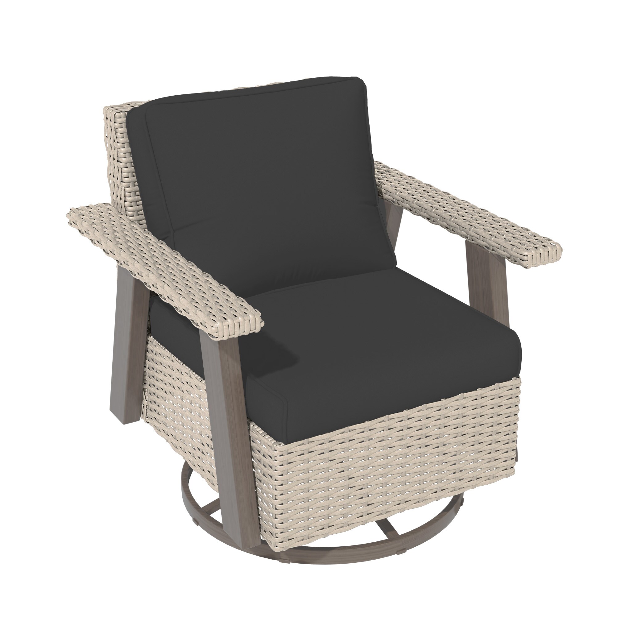 Gardenbee HGL-M48B-BLK Patio-Chairs - View #2