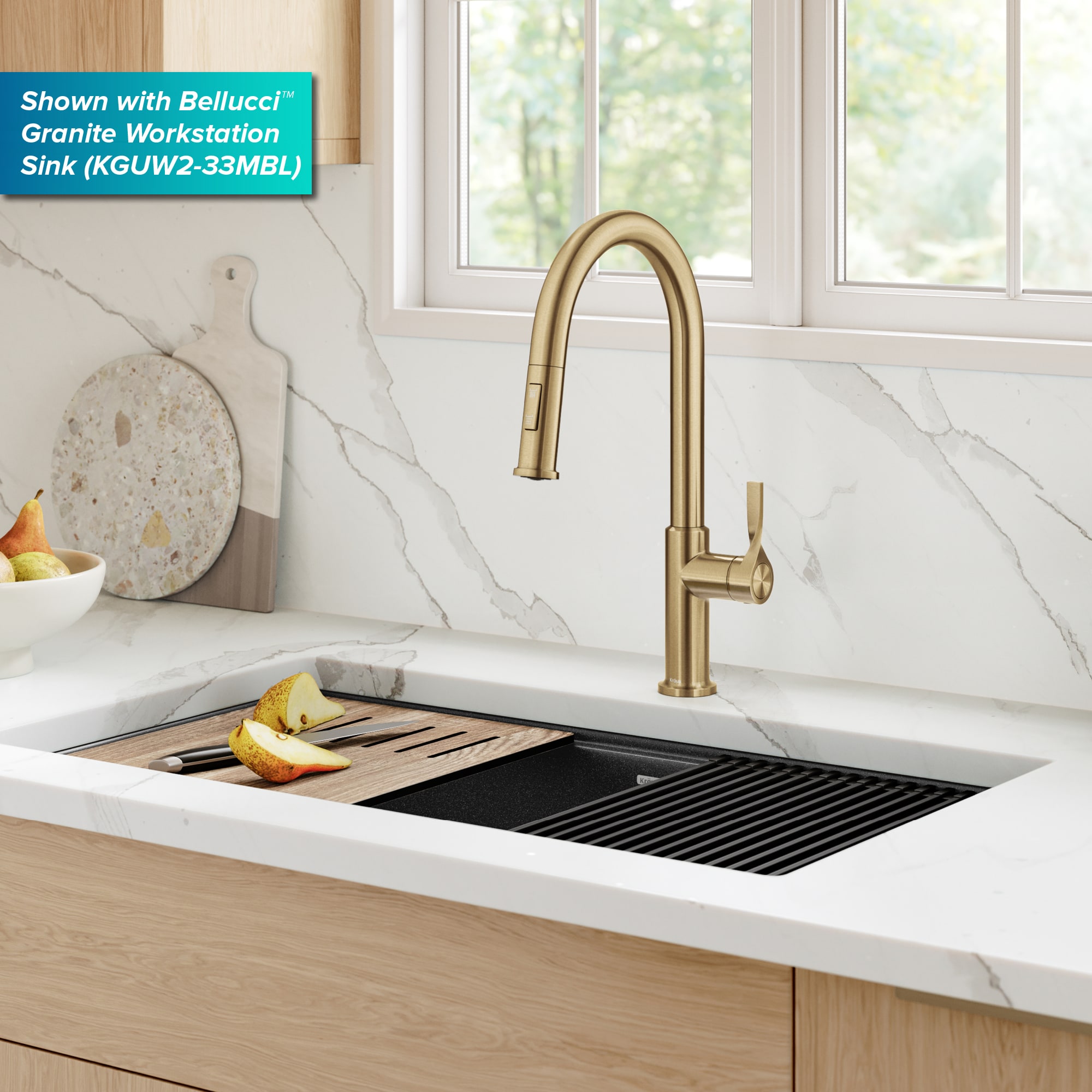 Kraus KPF-2840SFBB Kitchen-Faucets - View #3