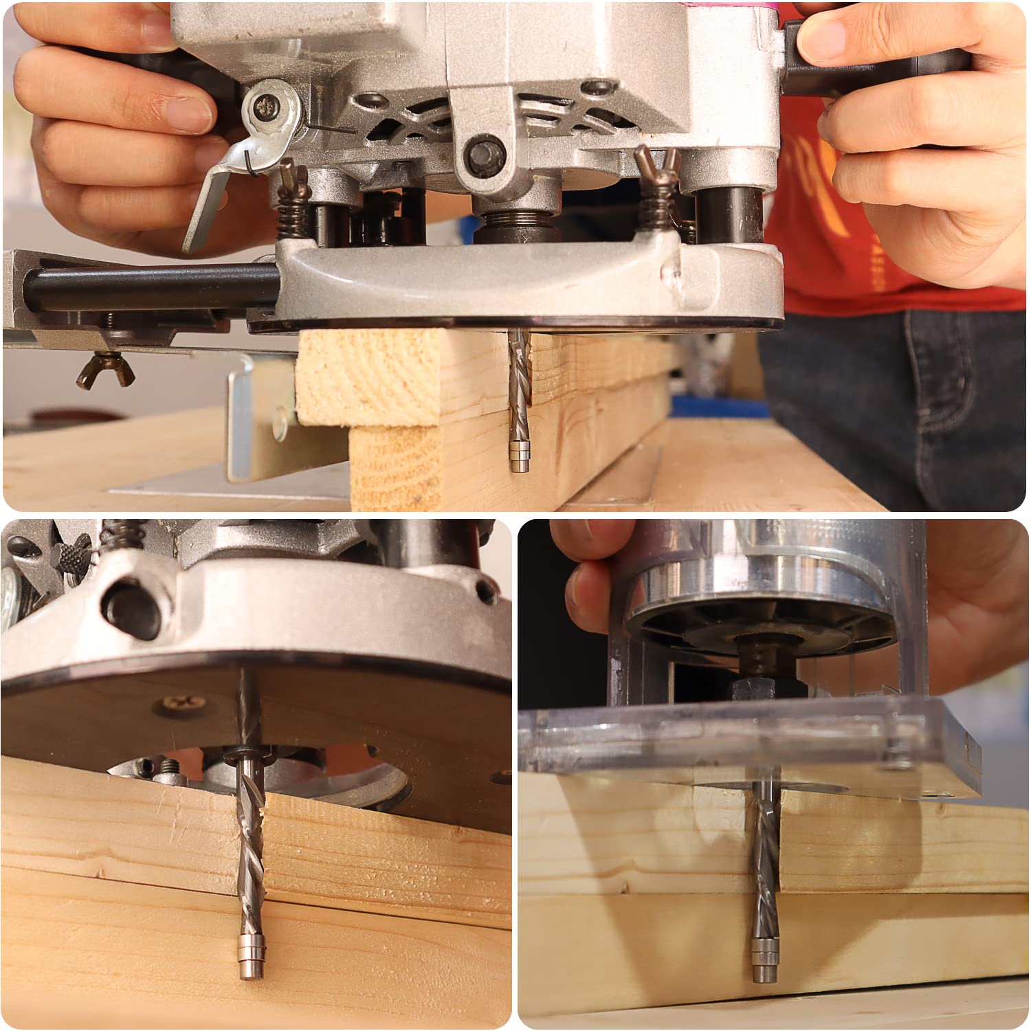 SenQWFa LDC0811Q334 Trimming-Cutout-Router-Bits - View #6