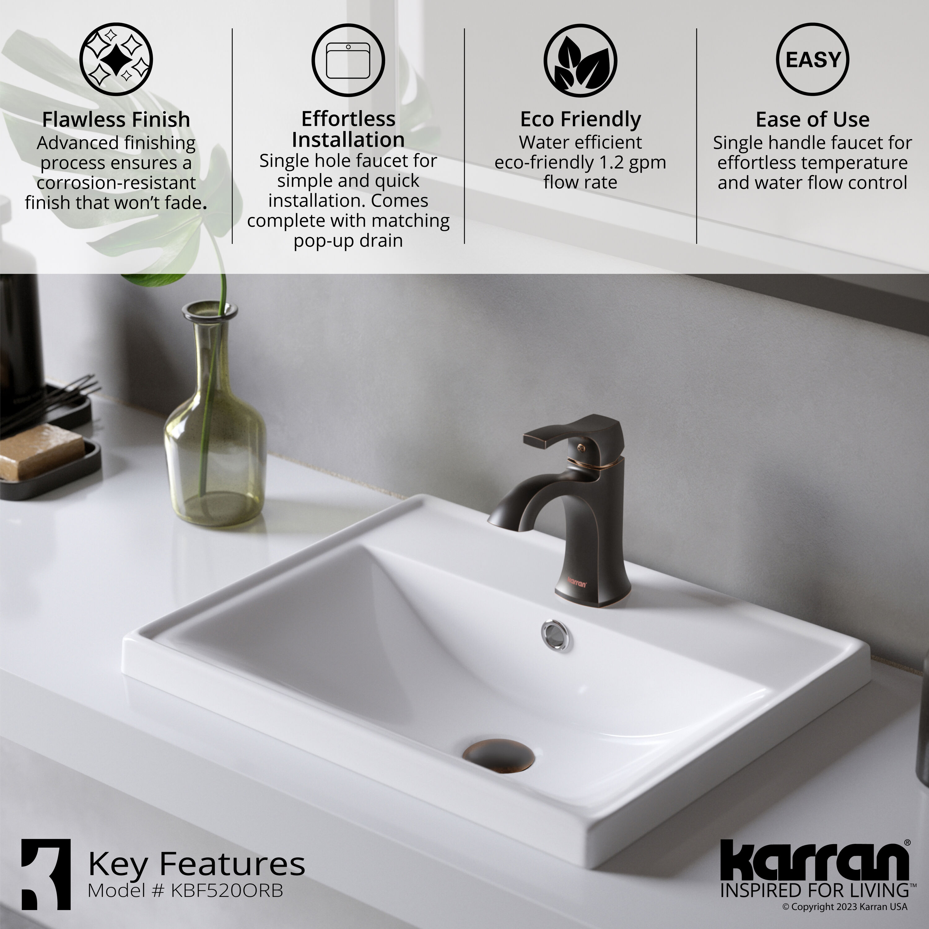 Karran KBF520ORB Lavatory-Faucets - View #6
