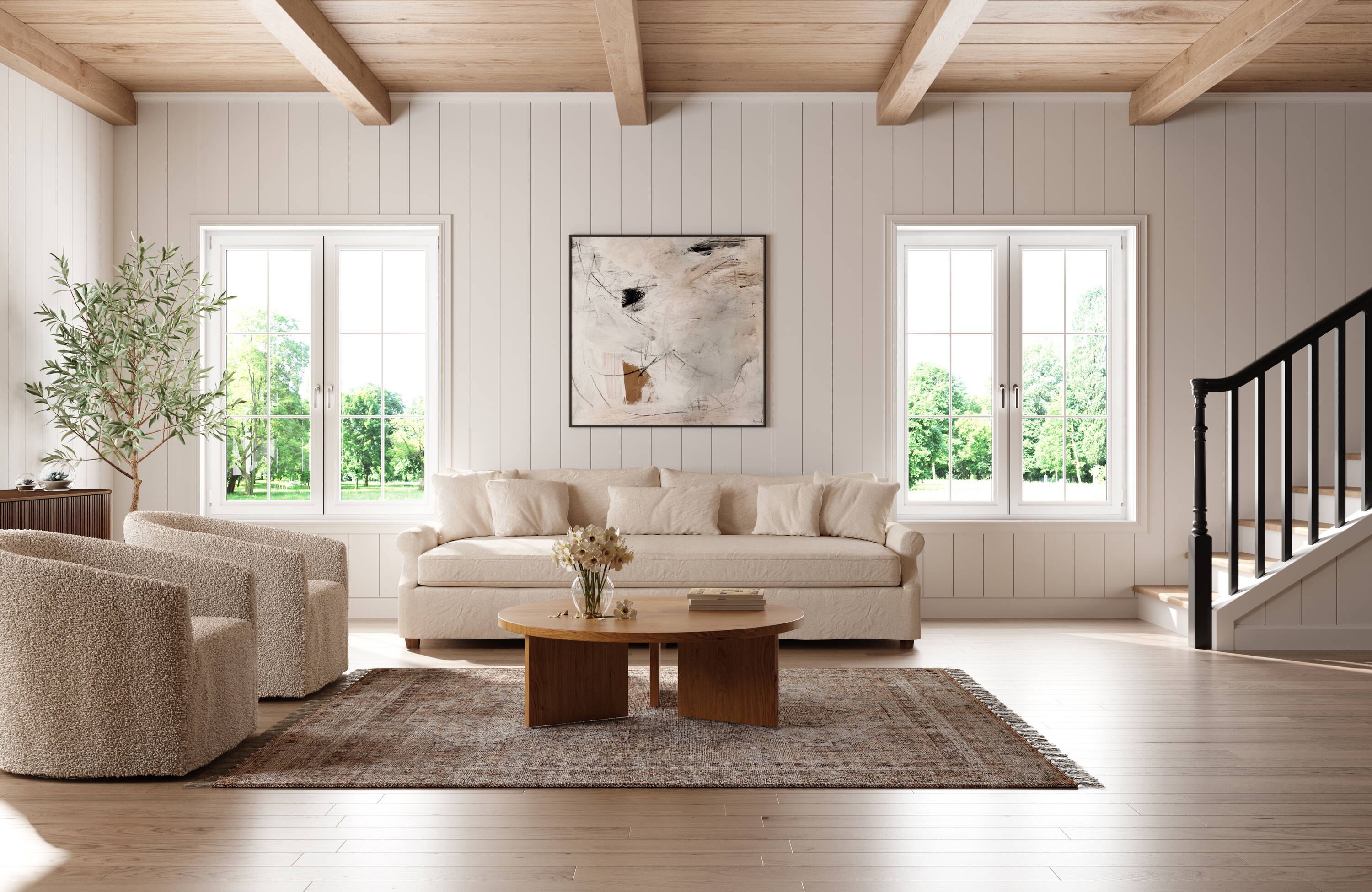 allen + roth L5SLN18446W12 Wall-Planks - View #2