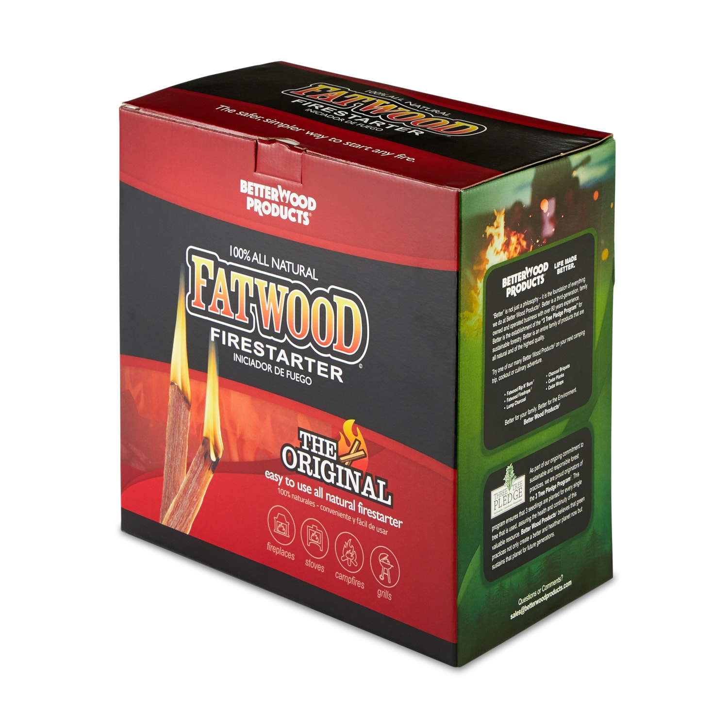 BetterWood Products 172993 Fireplace-Logs-Firestarters - View #2