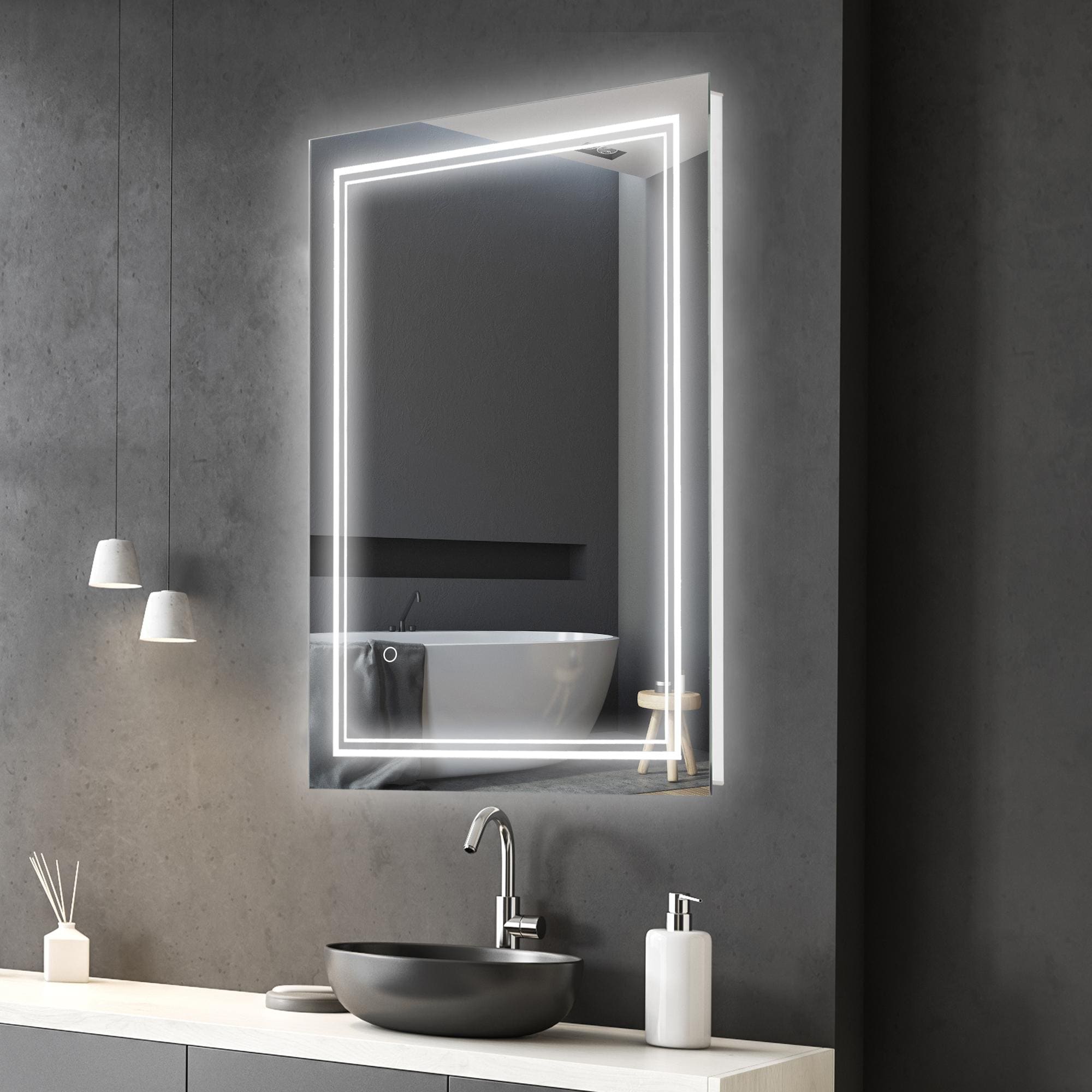 Bayfeve BF-217006-MIR Framed-Bath-Mirrors - View #3