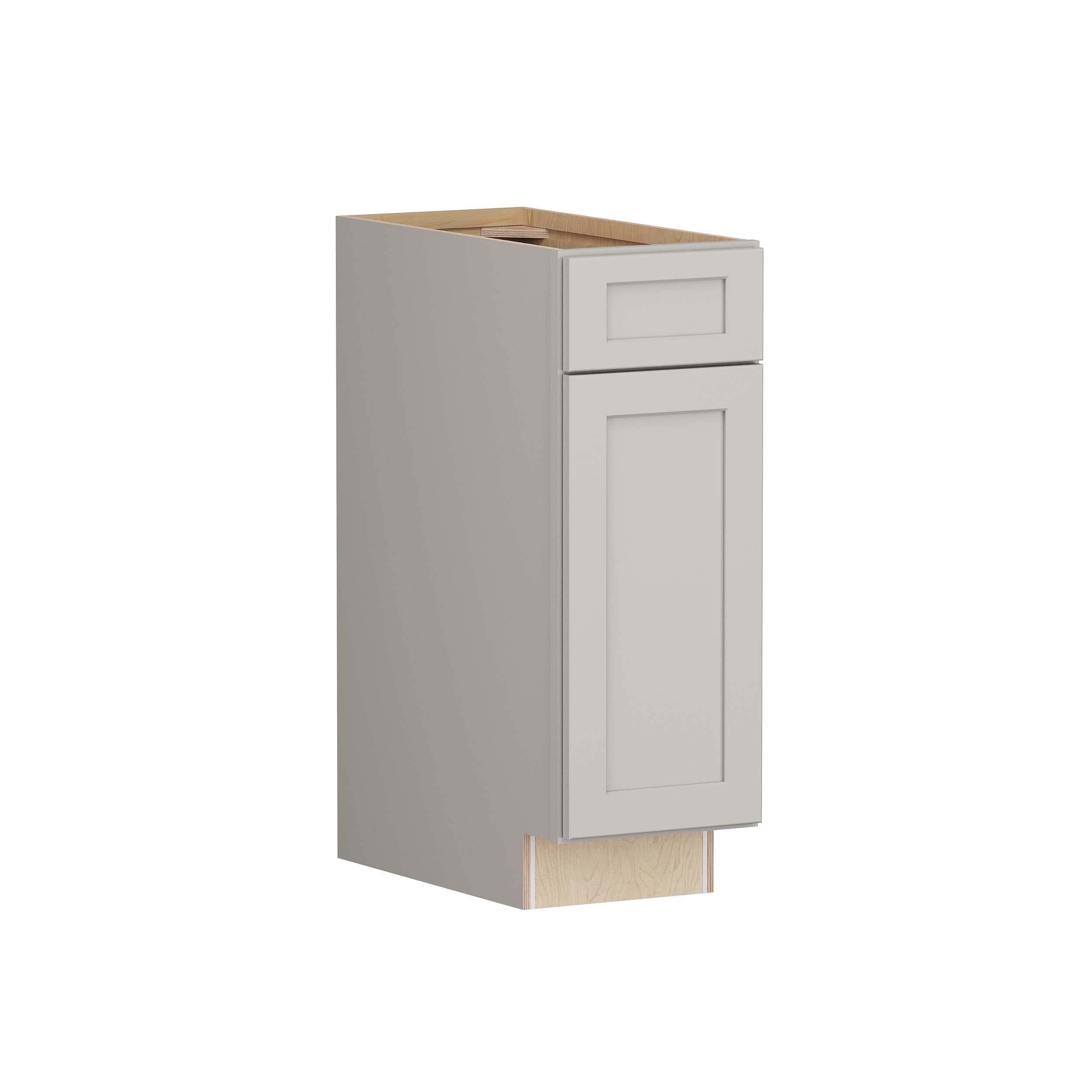 Shenandoah PRO Express Breckenridge 21-in W x 34.5-in H x 24-in D Stone Full Overlay 1-Drawer Base Fully Assembled Plywood Cabinet (Recessed Panel Shaker Style)