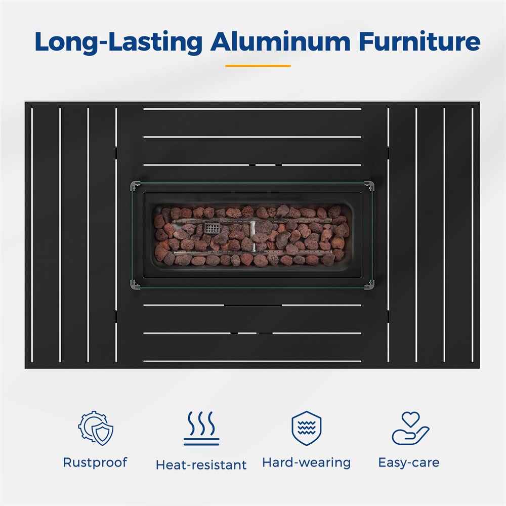 AHIOU HOME ZAAHG-00046FP Outdoor-Gas-Firepits - View #6