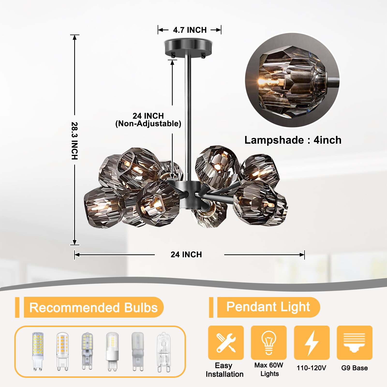 EFPERFECT DS-SY36 Pendant-Lights - View #6