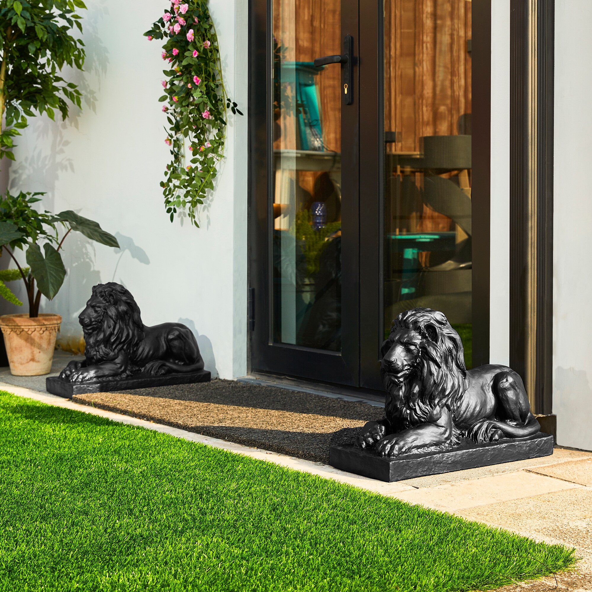 Glitzhome 2025400058 Garden-Statue - View #3