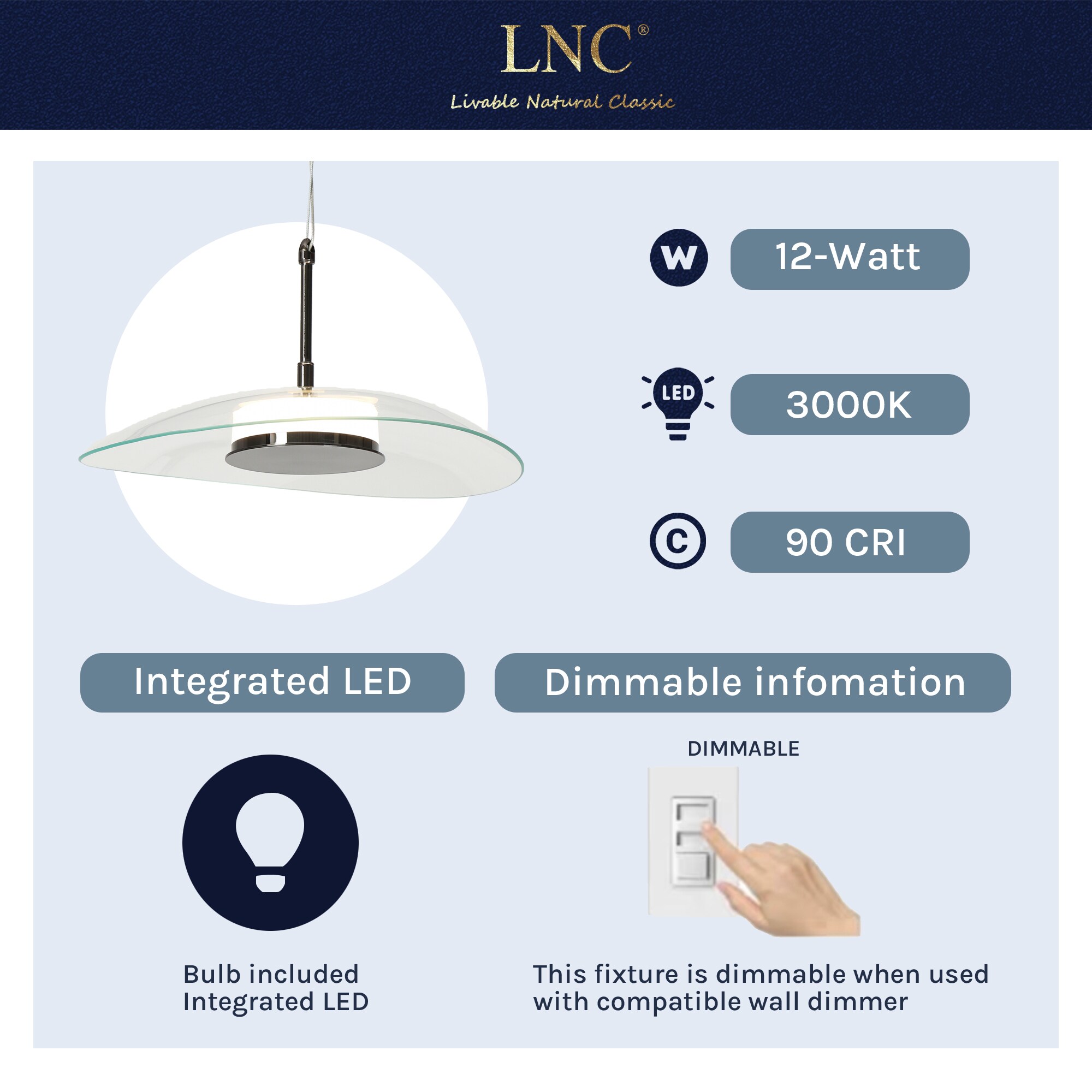 LNC LNZI2QM5065A8C Pendant-Lights - View #2