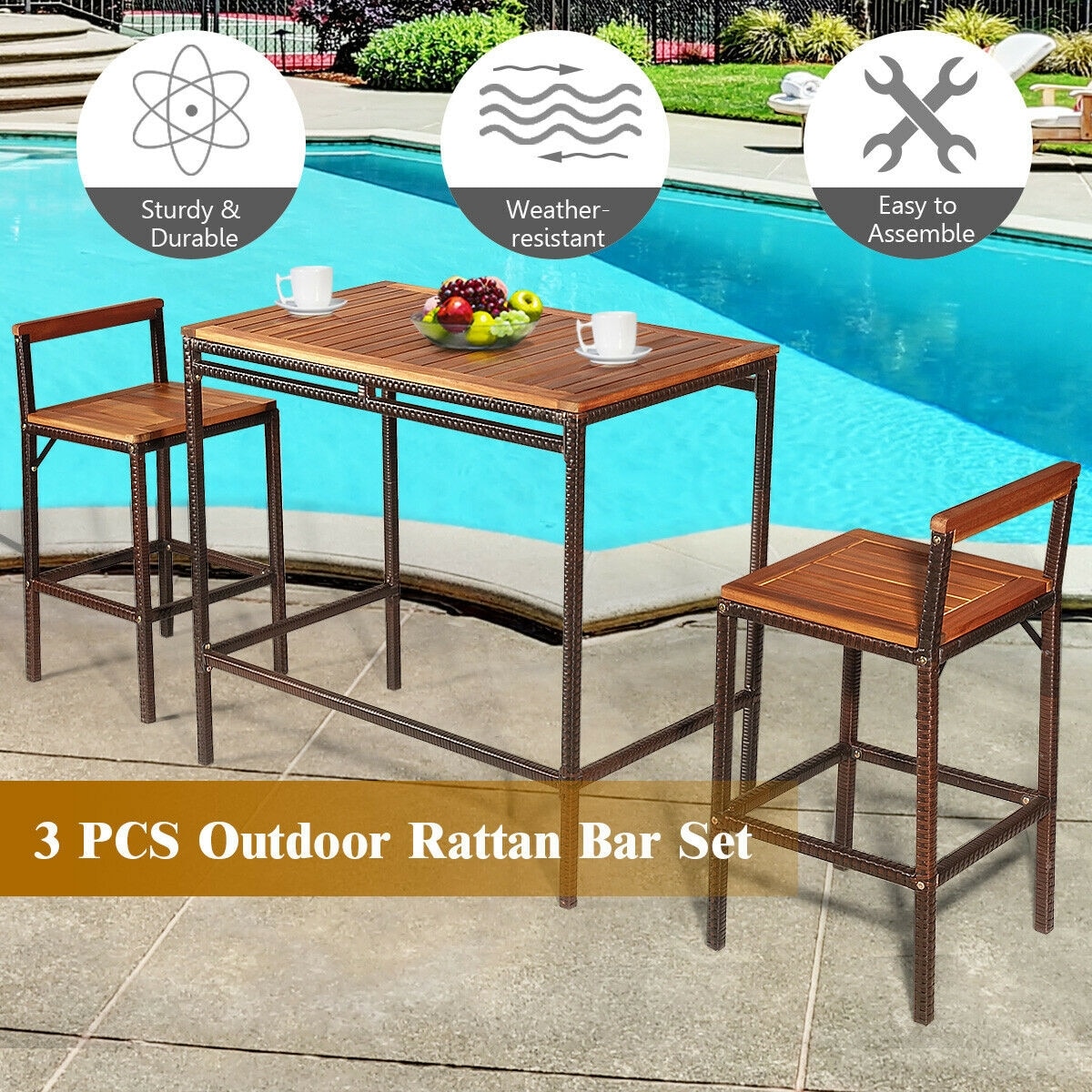 CASAINC WF-HW65873-LA Patio-Dining-Sets - View #4