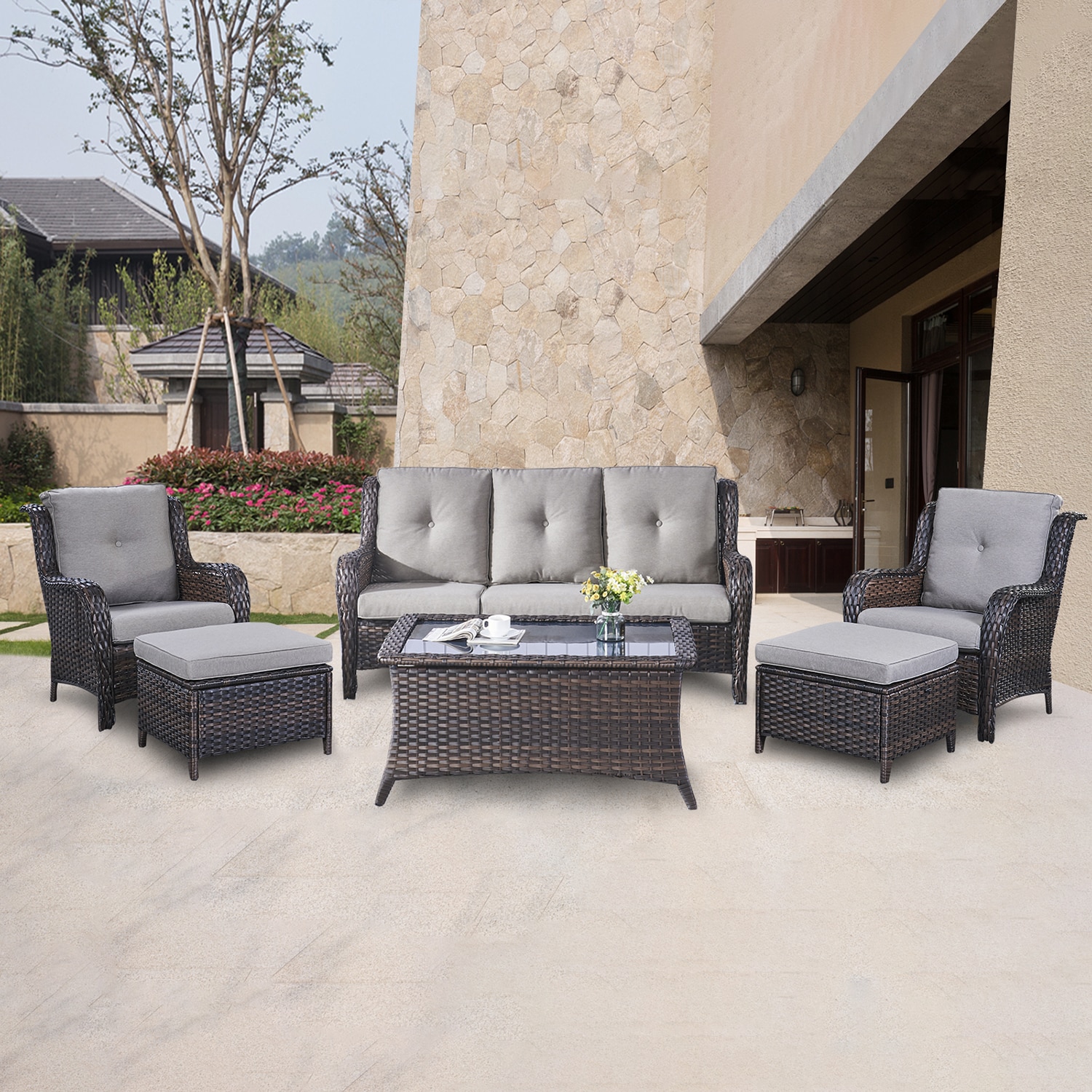 Rilyson FS013018006014-3 Patio-Conversation-Sets - View #2