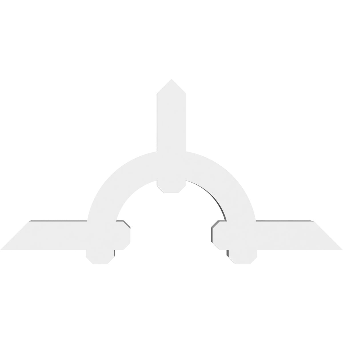 Ekena Millwork GBP048X24X0404ERI00 Exterior-Brackets-Braces - View #2