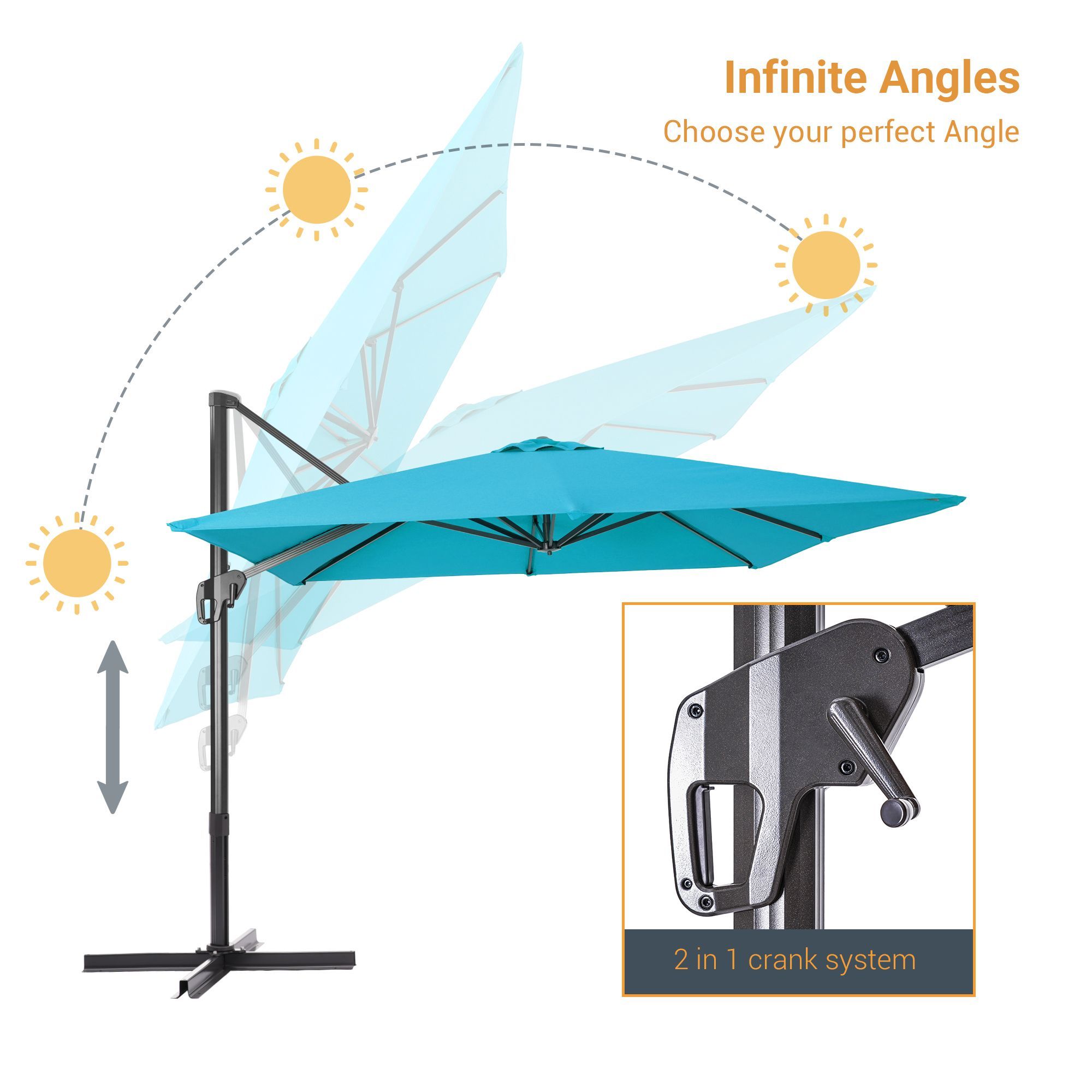Sonkuki SD-NB2735-LB Umbrellas-2 - View #4