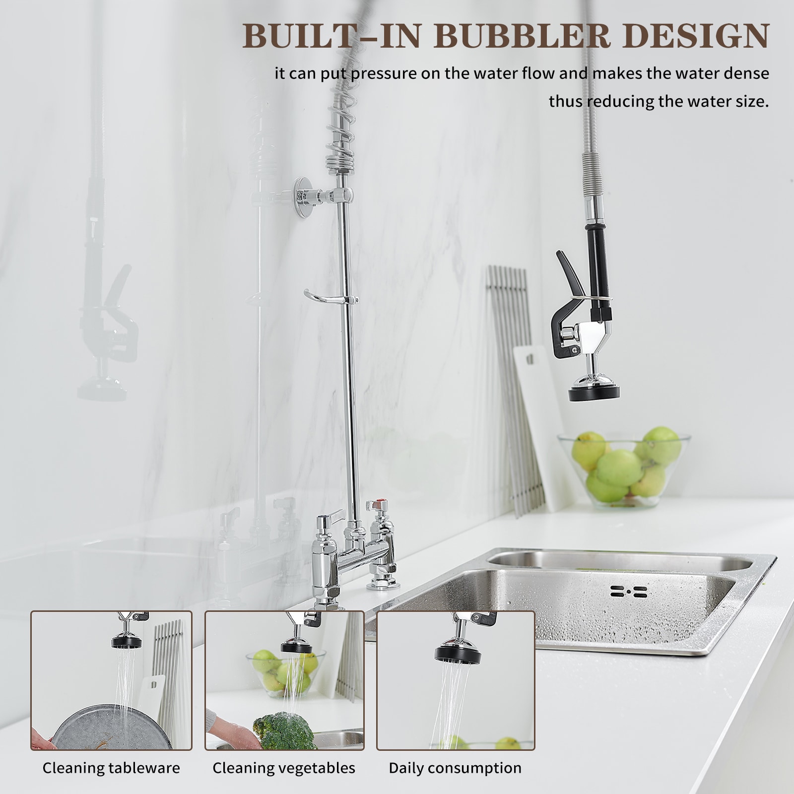 BWE A-94260H-C Kitchen-Faucets - View #3