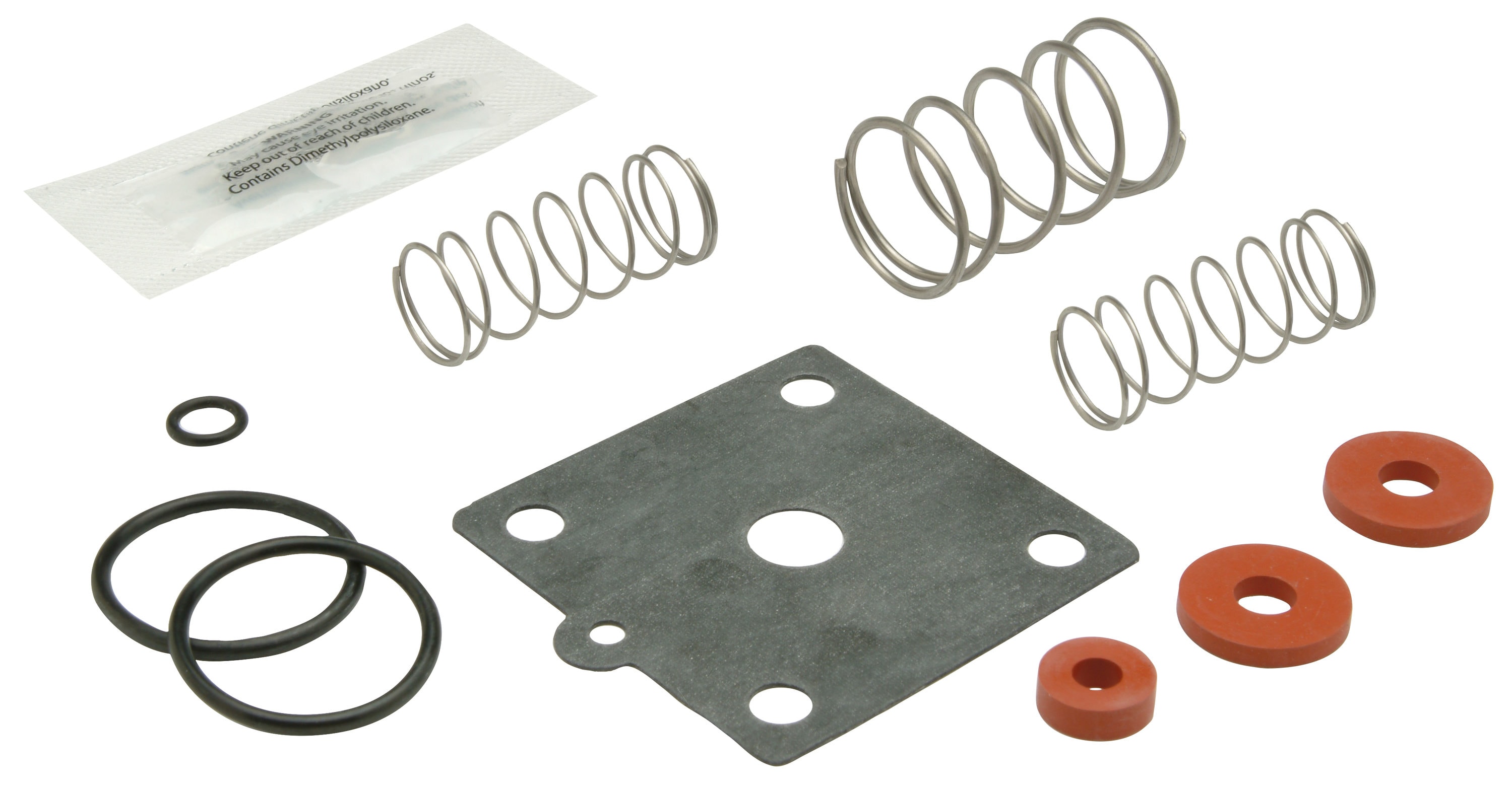 Zurn Wilkins RK14-975XL Black Bronze Valve Repair Kit for 975XL and 975XL2 Backflow Preventers - Rubber and Springs Repair Kit