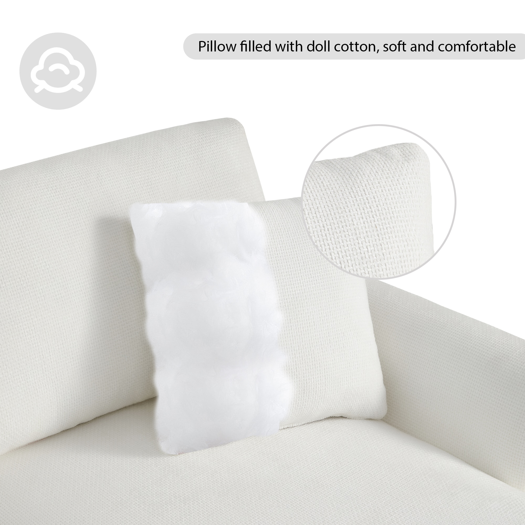 ModernLuxe GS006018AAA Sofas-Loveseats - View #5