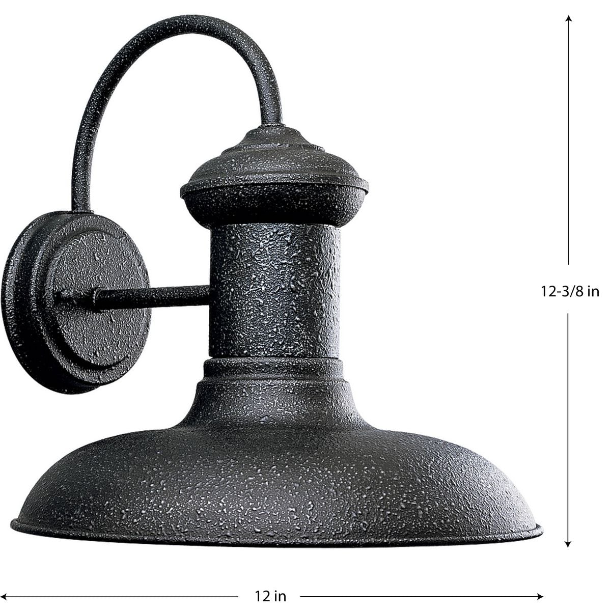 Nickel Lantern Direct Wired Electric Wall Sconce