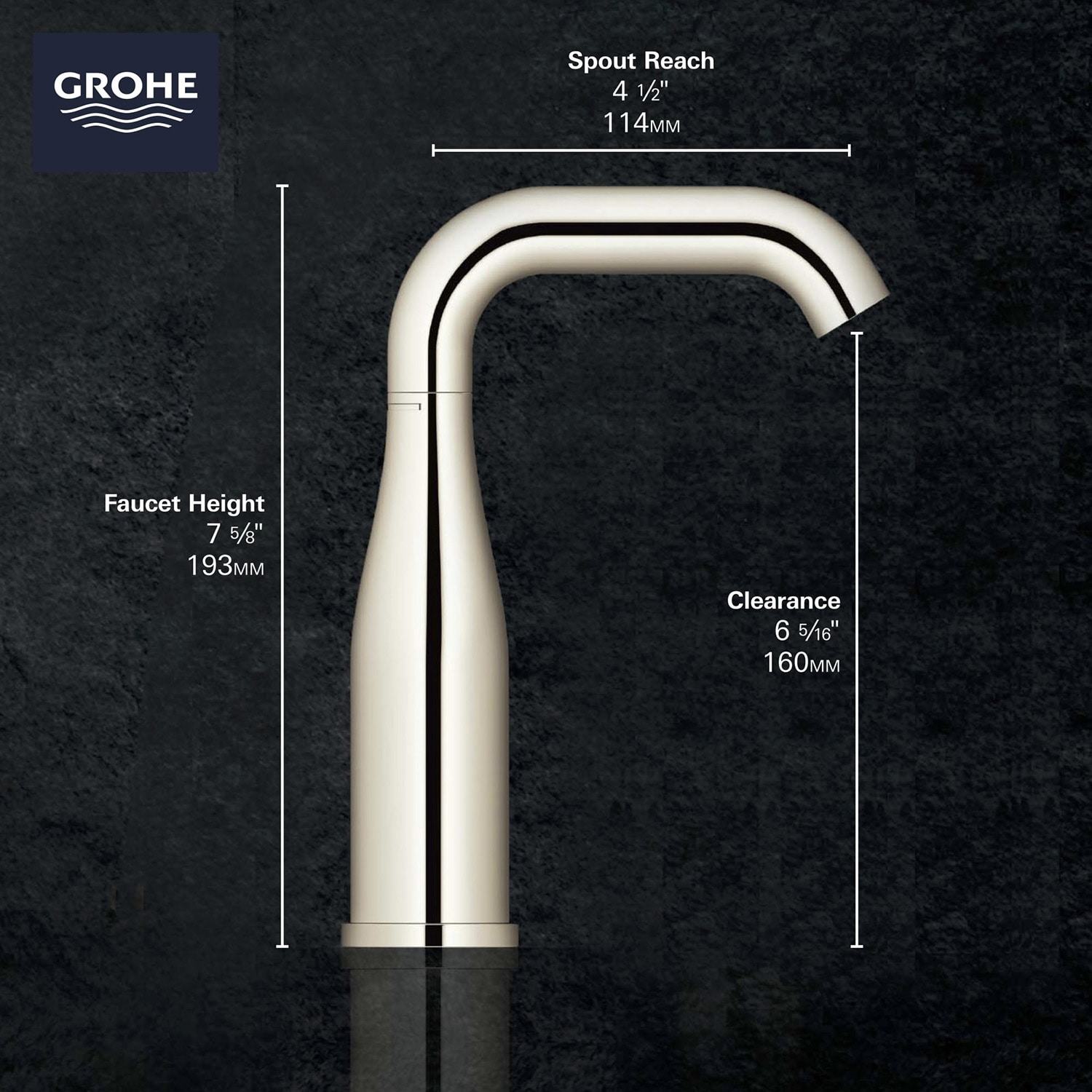 GROHE 23485A0A Lavatory-Faucets - View #3