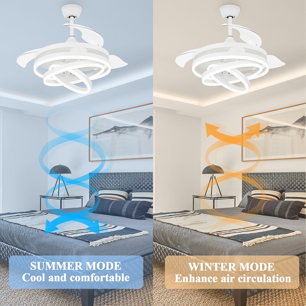 Cusp Barn DC4264-W Ceiling-Fans - View #8