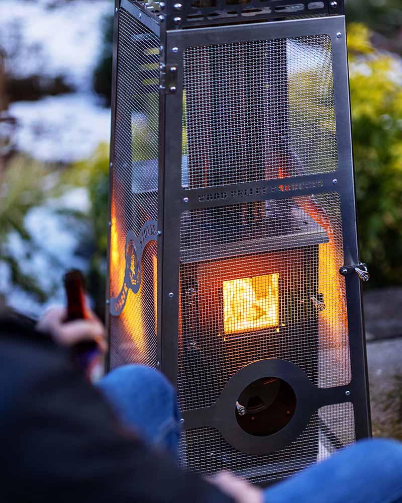 Lil' Timber Elite Wood Pellet Patio Heater By Traeger