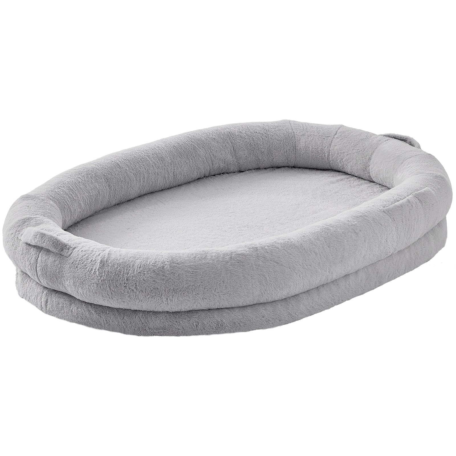 GIVIMO - 72-in x 48-in Human Dog Bed with Washable Faux Fur Cover and Egg Crate Foam