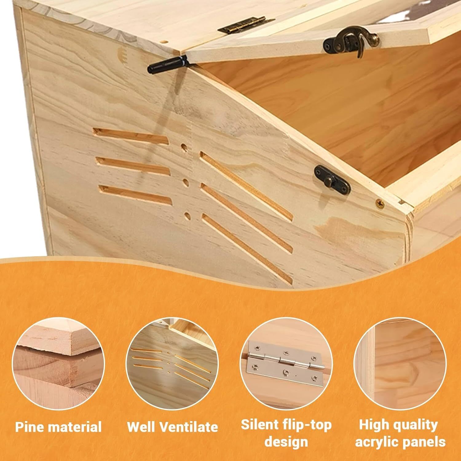 Qeetex GGL-PPS-335QQPHW Terrariums-Habitats - View #4