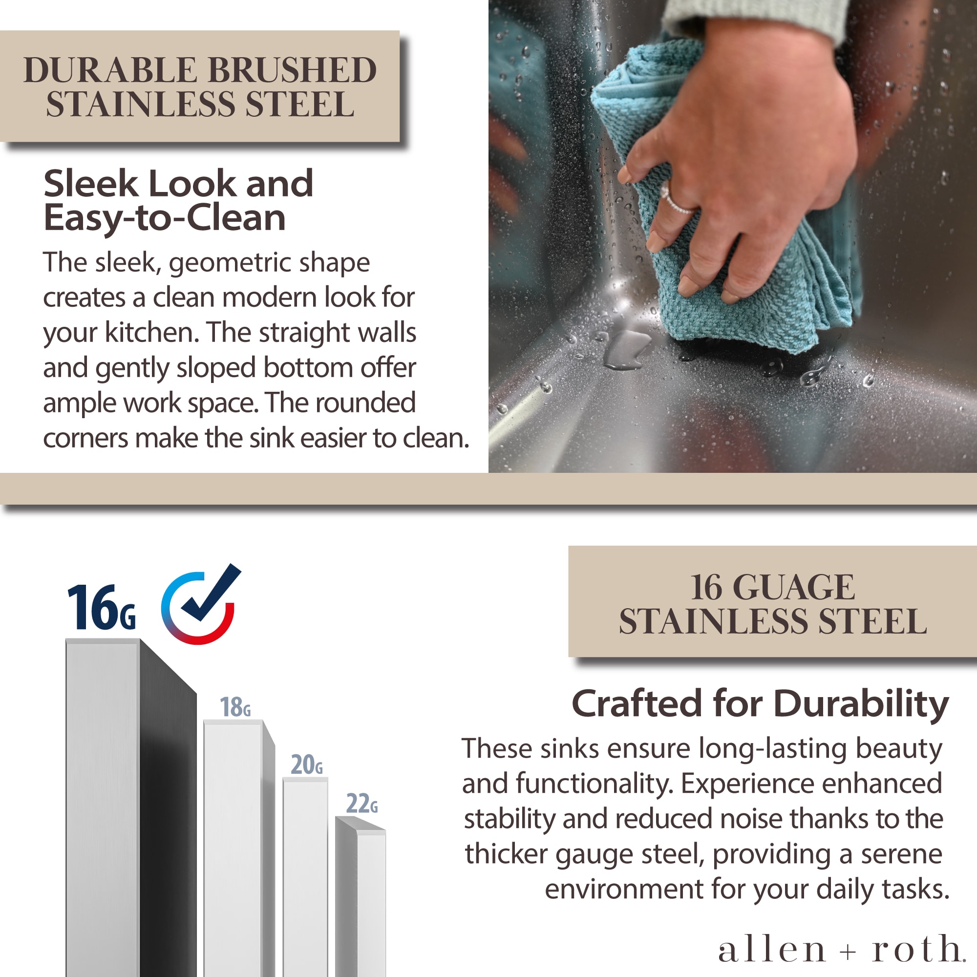 allen + roth PLLSS1000KIT Kitchen-Sinks - View #13