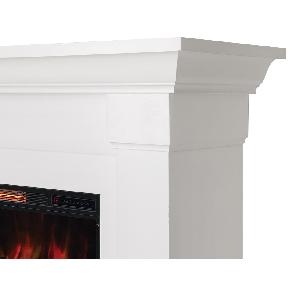 Modern Ember LAUDERDALE-28-WHT Electric-Fireplaces - View #7