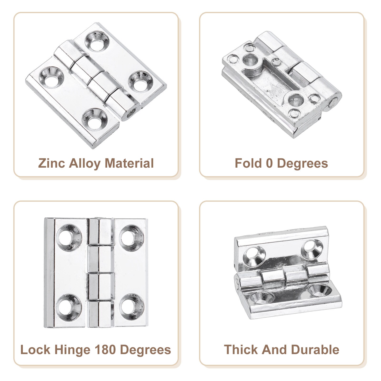 Unique Bargains S25093000UX8267 Cabinet-Hinges - View #3