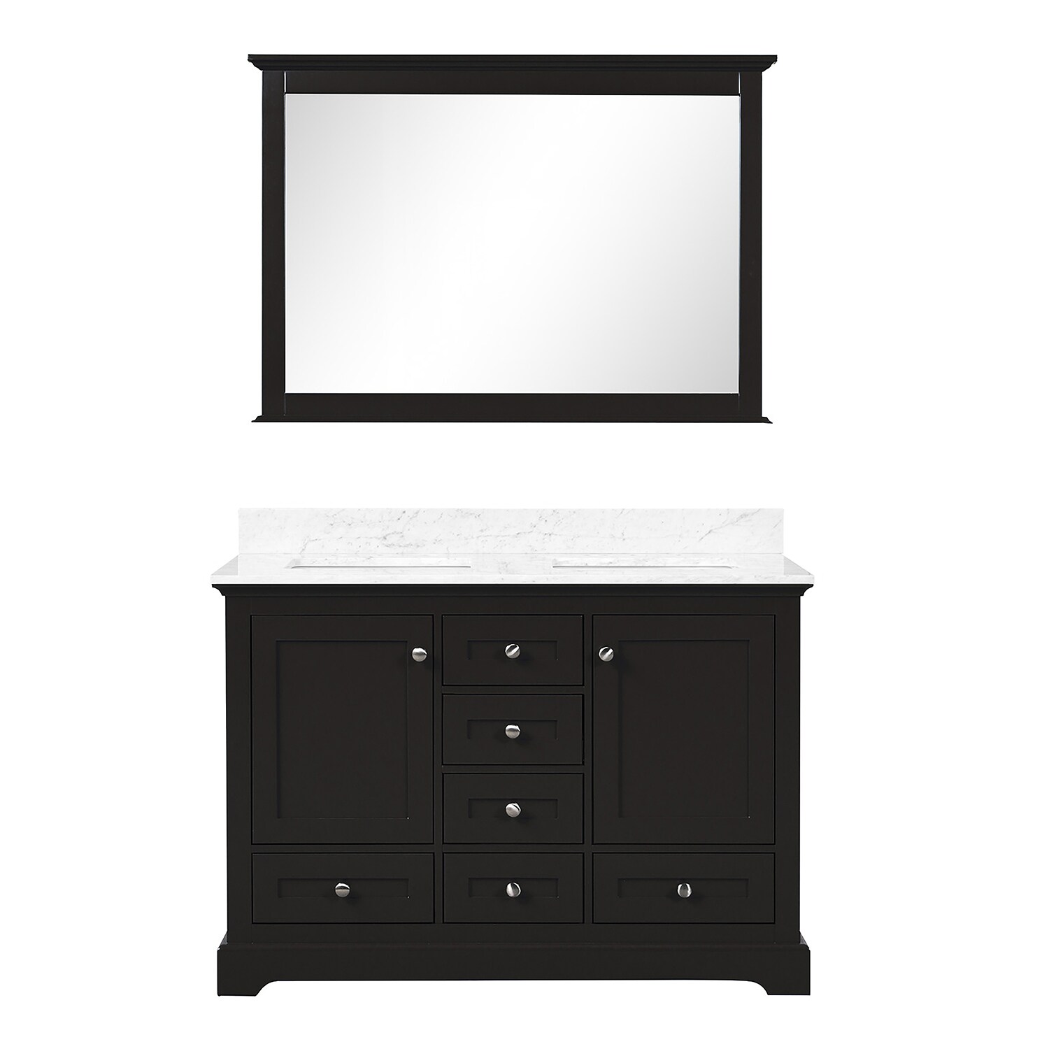 Lexora LD342248DGDSM46 Bath-Vanity-Combo - View #4