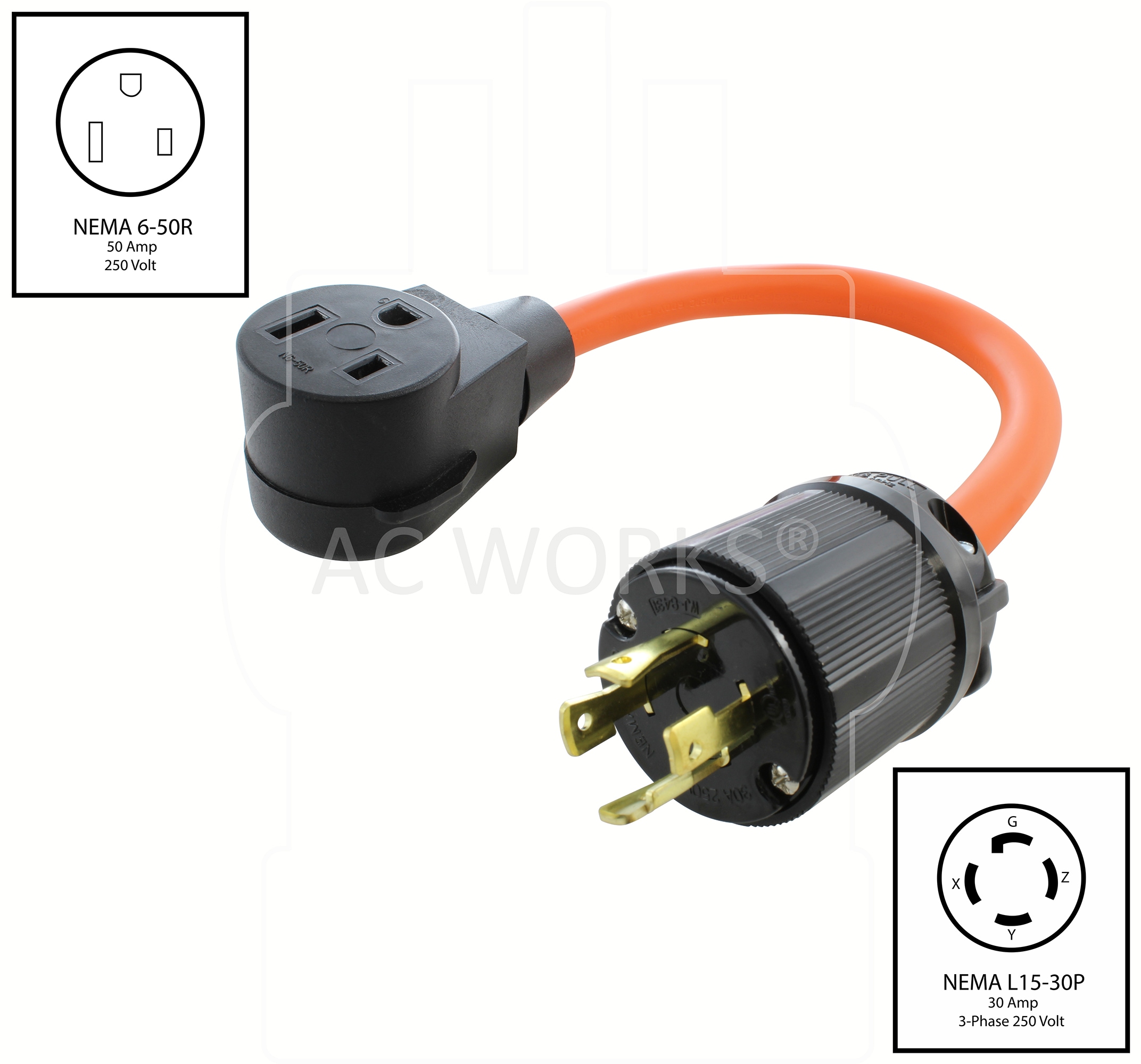 AC WORKS WDL1530650-018 Power-Outlet-Taps - View #2