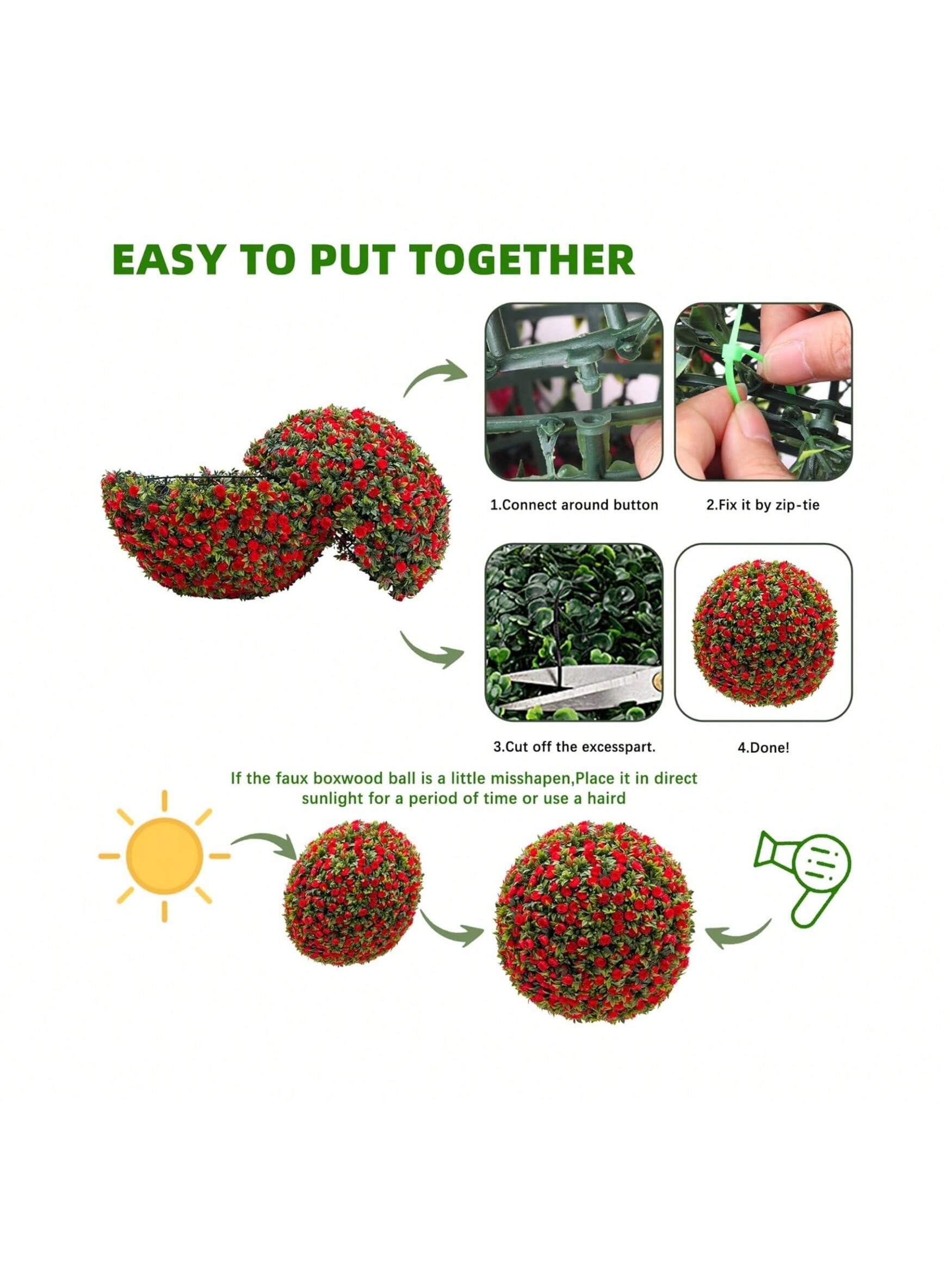 WhizMax GGL-PHO-348NPVP4 Artificial-Plants-Trees - View #7