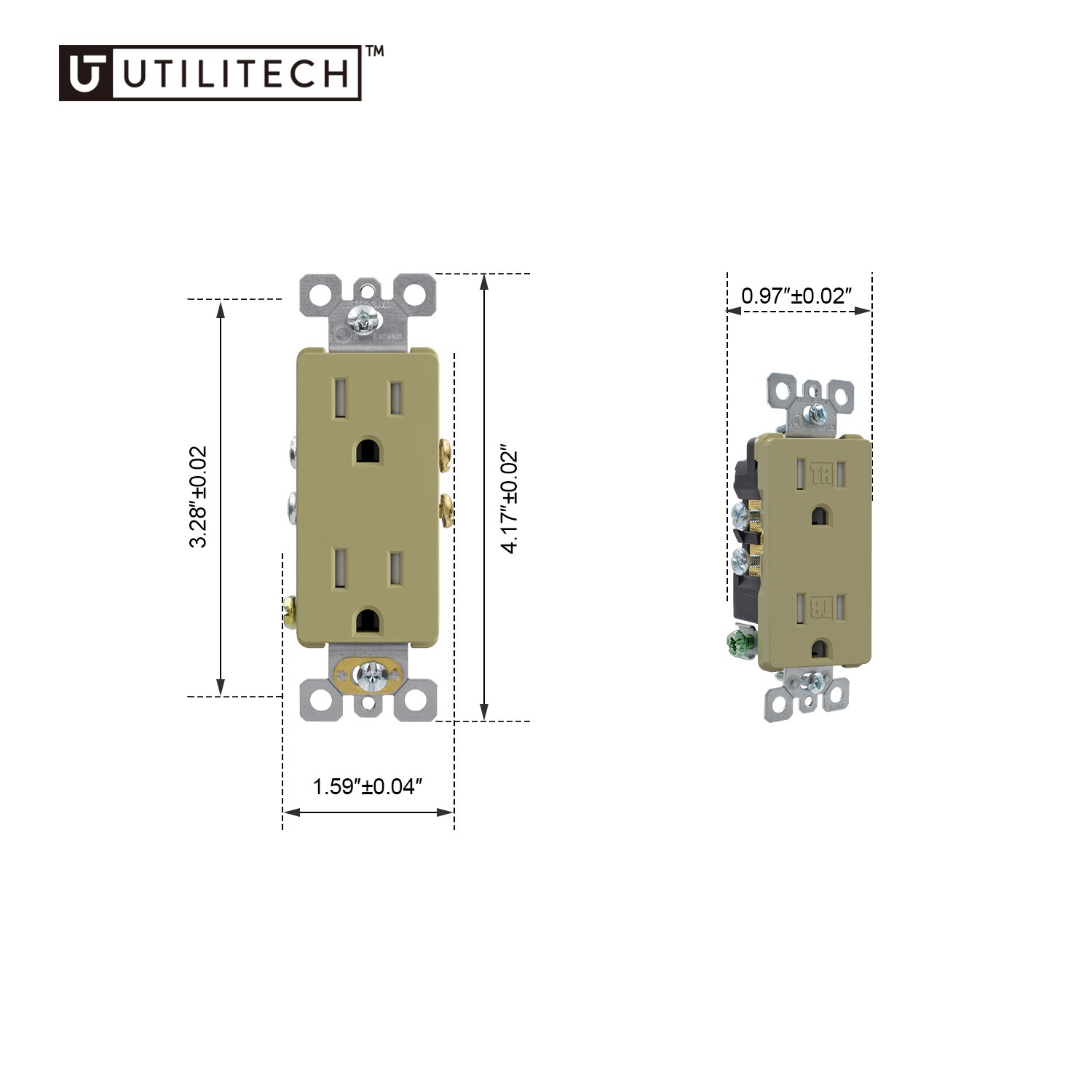 Utilitech 2007A-IV10 receptacles - View #3