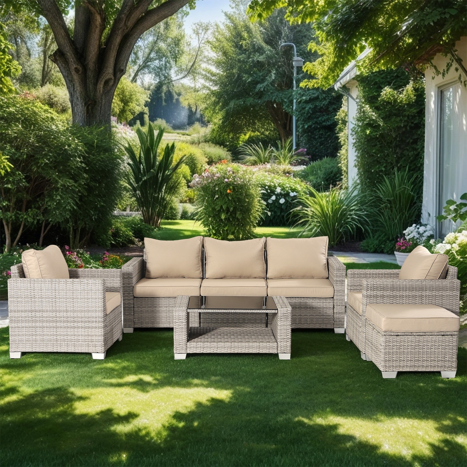 Damerin N7CS43 Patio-Conversation-Sets - View #7