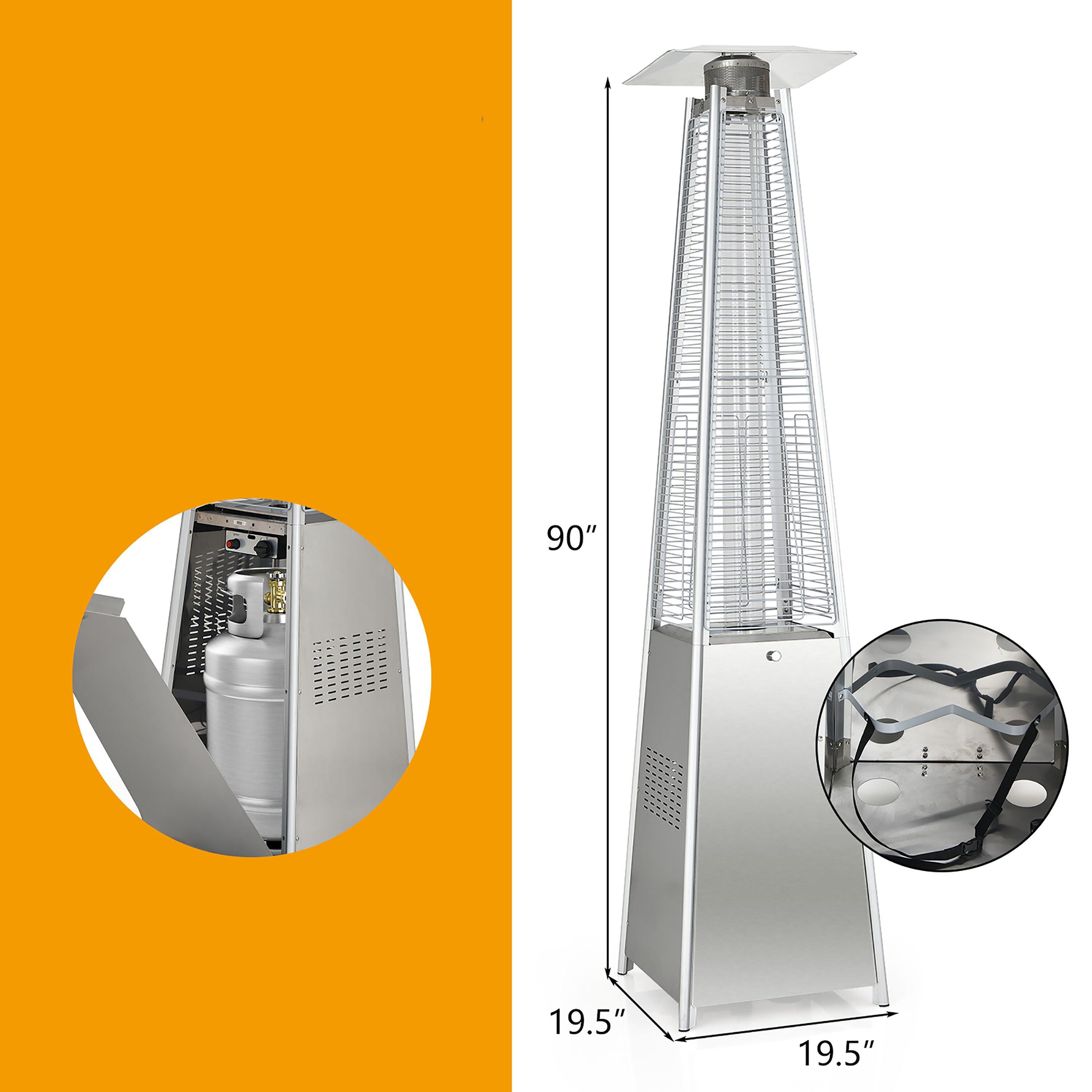 Goplus NP10129 Portable-Liquid-Propane-Heaters - View #2