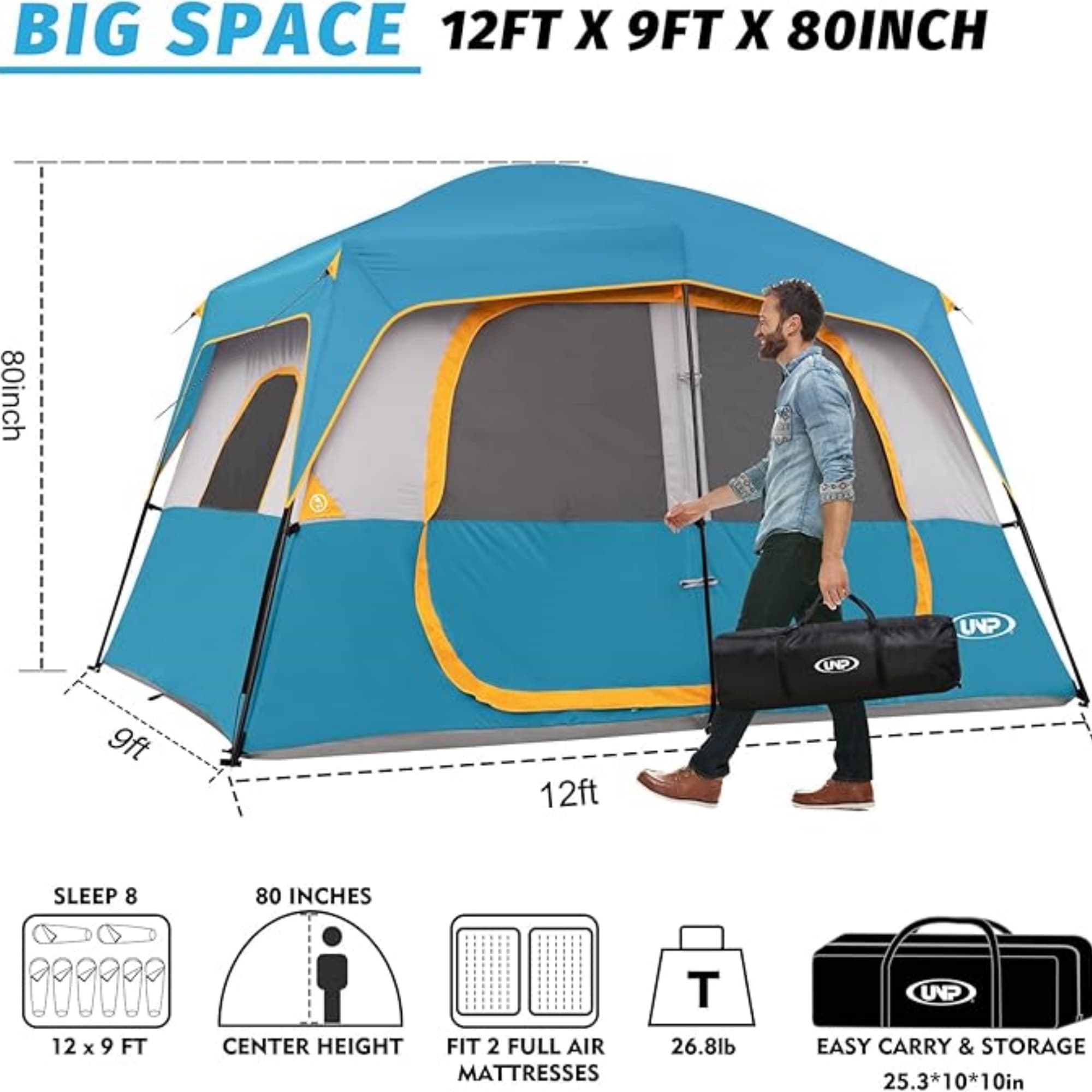 Lycvki AE26 tents - View #3