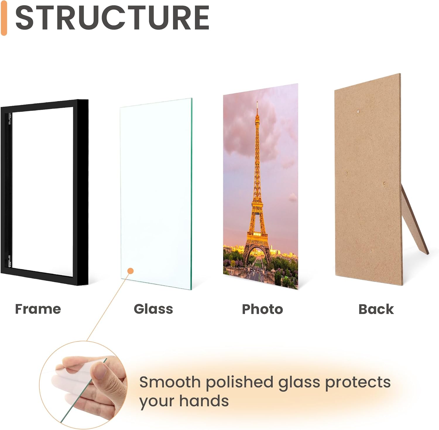 Upsimples B0C8HY7YSQ Picture-Frames - View #3