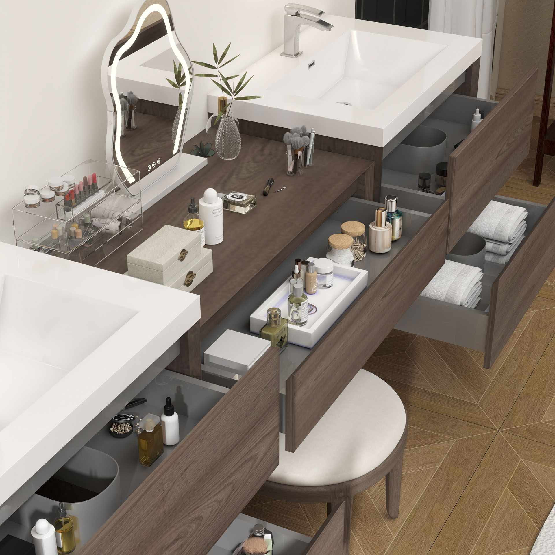 BV Better Vanity SLIM17-30+36+30-RO Bath-Vanity-Combo - View #7