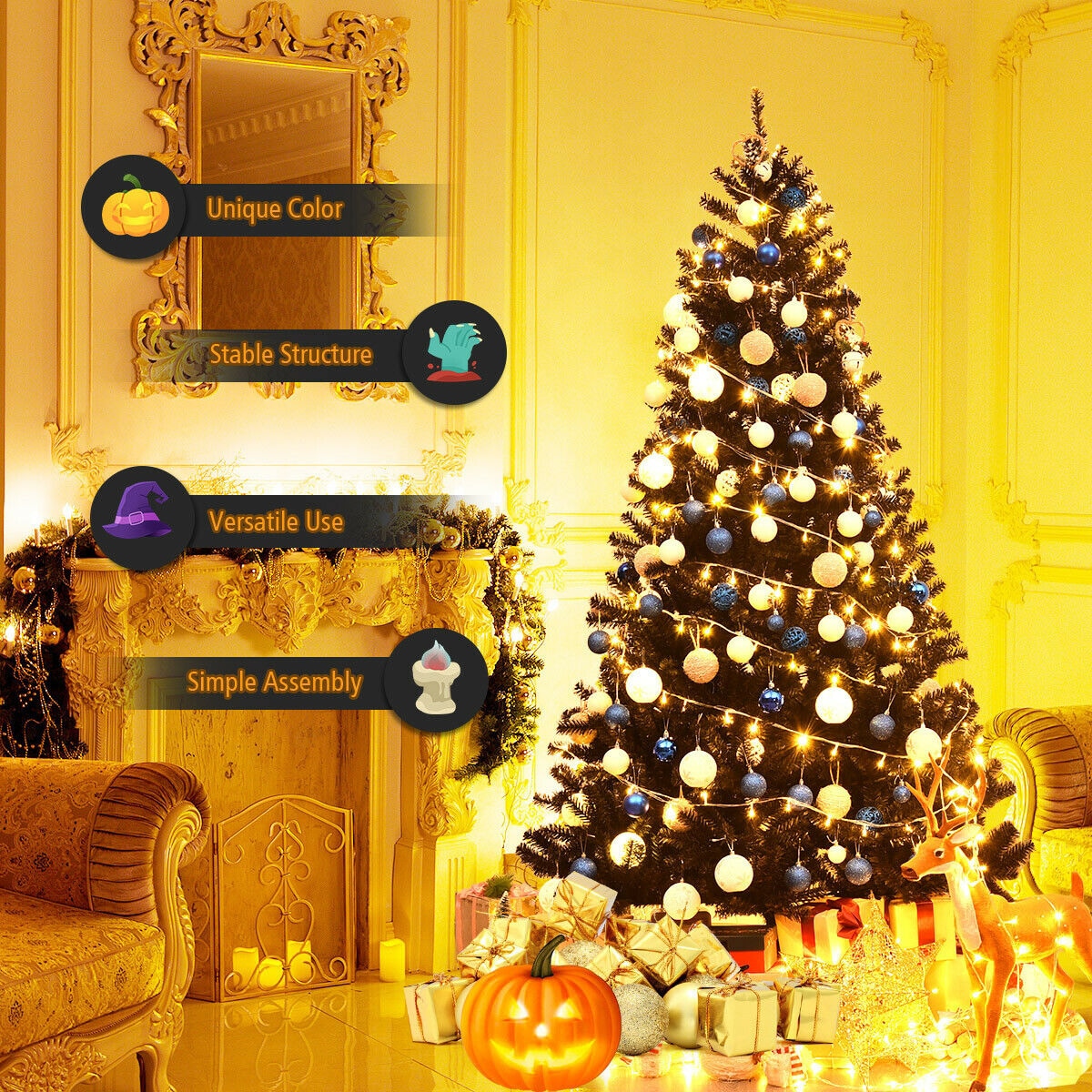Forclover HYFW-TR825 Artificial-Christmas-Trees - View #6