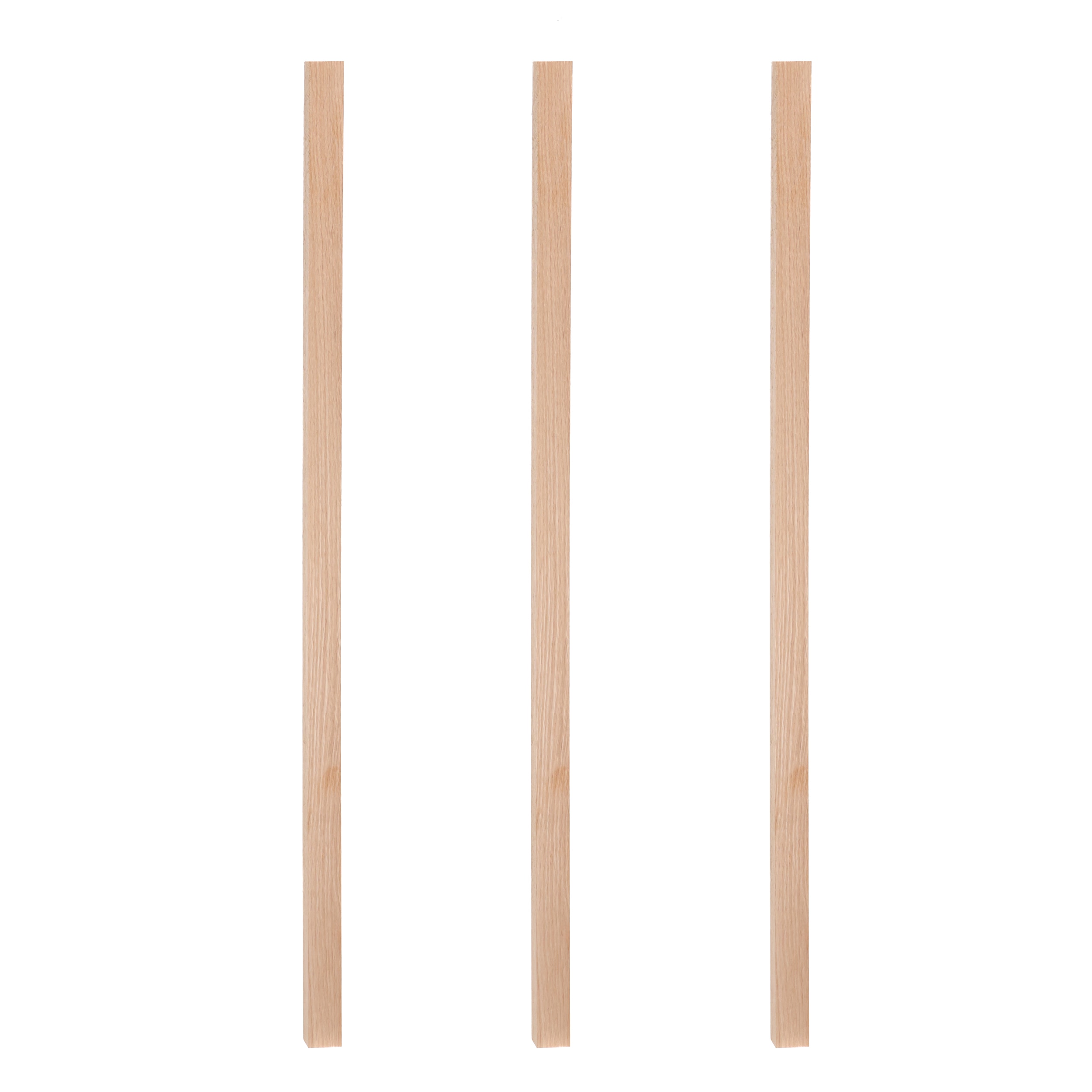 RELIABILT WG10041OAK 41-in x 1.25-in Red Oak Stair Baluster (3-Pack)