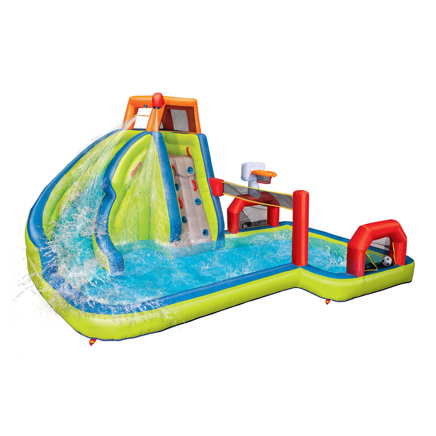 Banzai 136438 Aqua Sports Inflatable slide